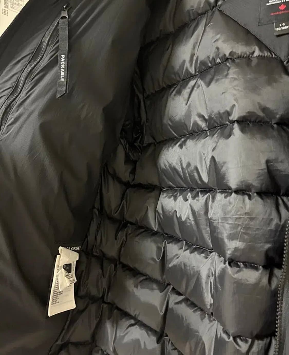 캐나다구스 롯지자켓 블랙 L 상품이미지4