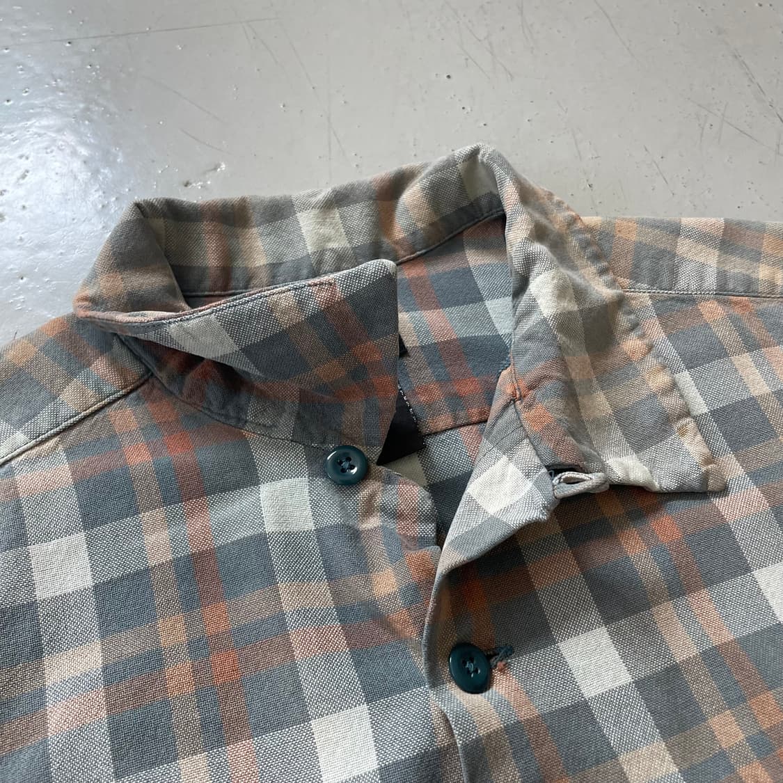 2000’s  Stussy Open Collar Check Shirt 상품이미지3