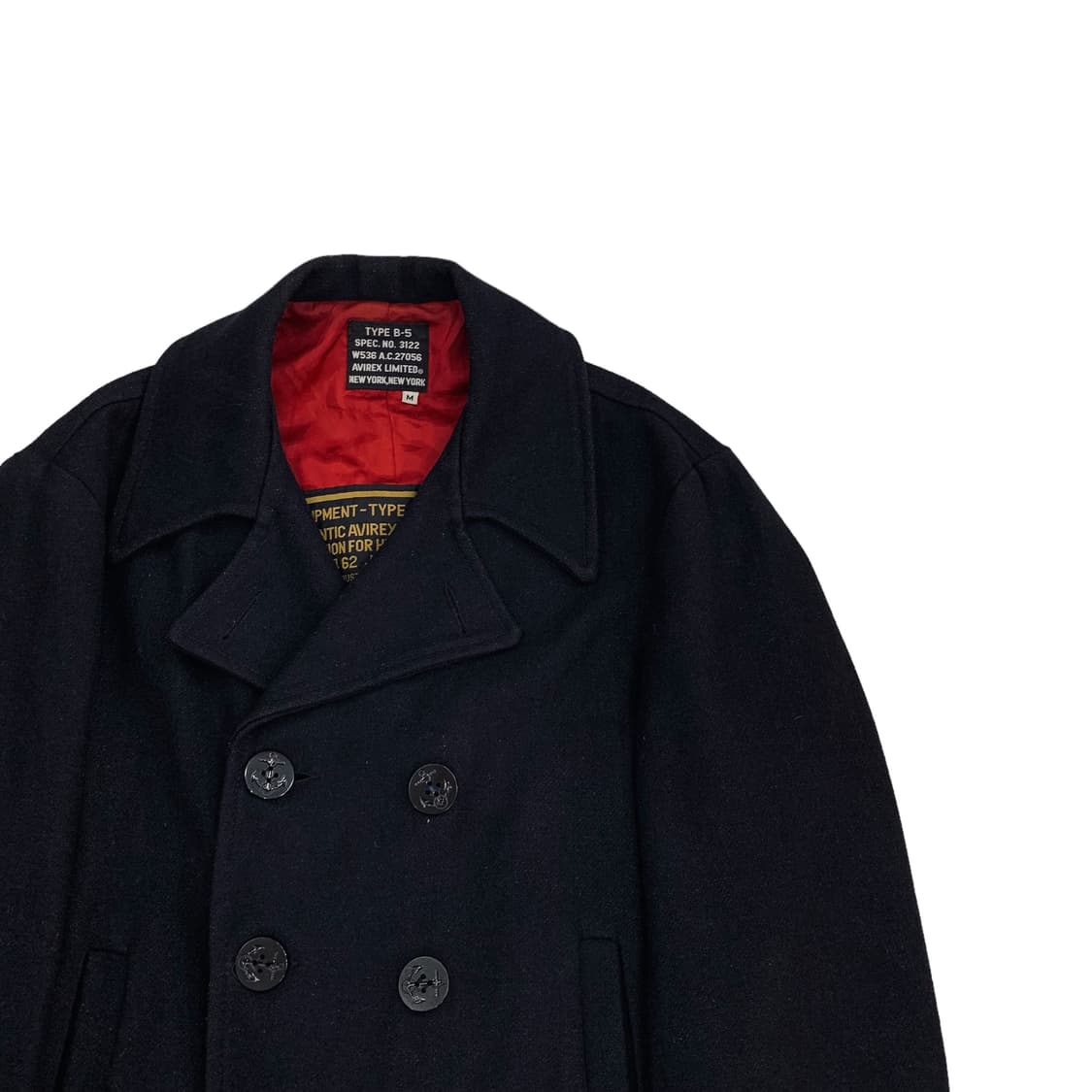 아비렉스 네이비 피코트 상품이미지2