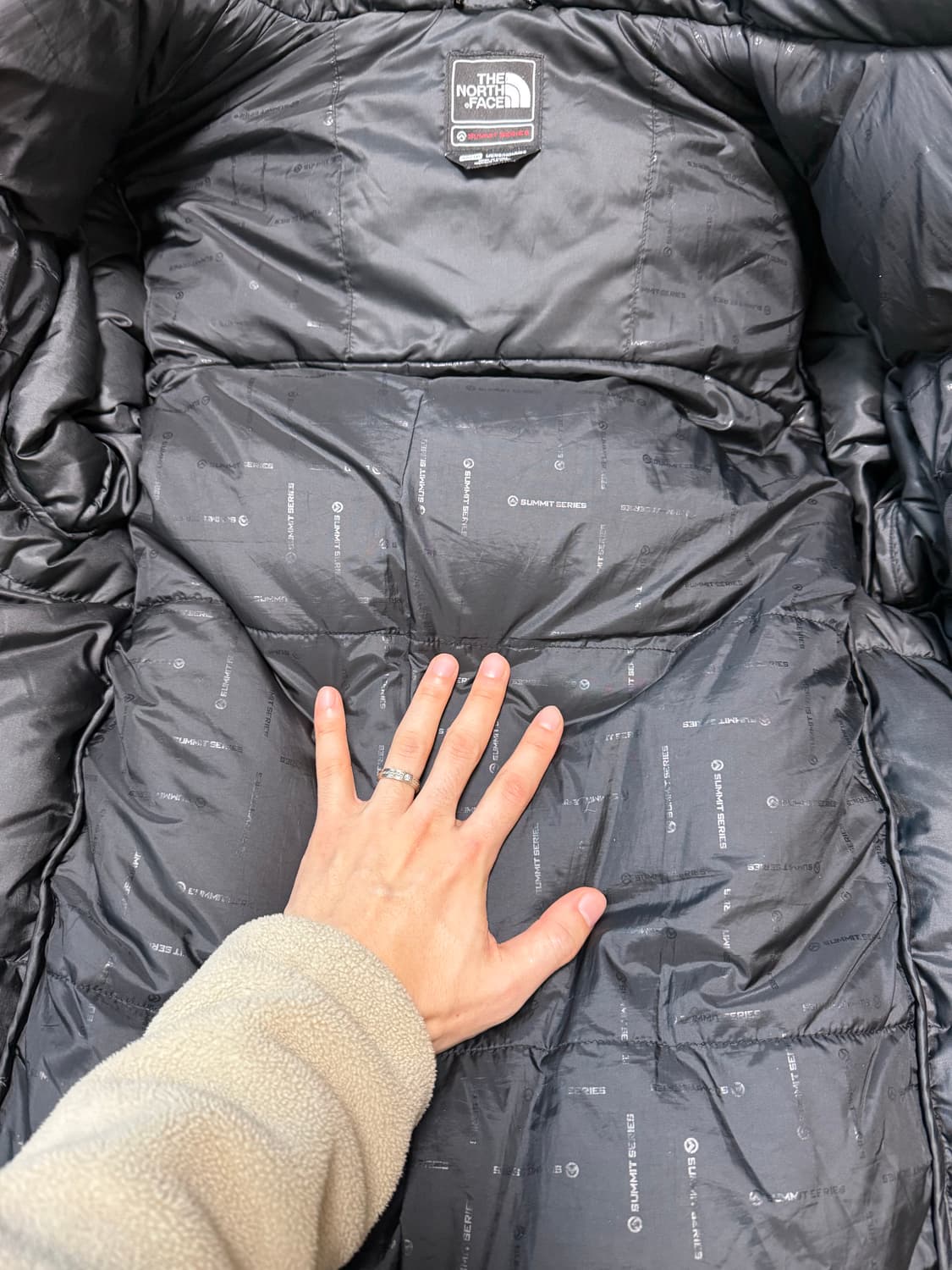 [상태S급]노스페이스 히말라야 블랙  상품이미지8