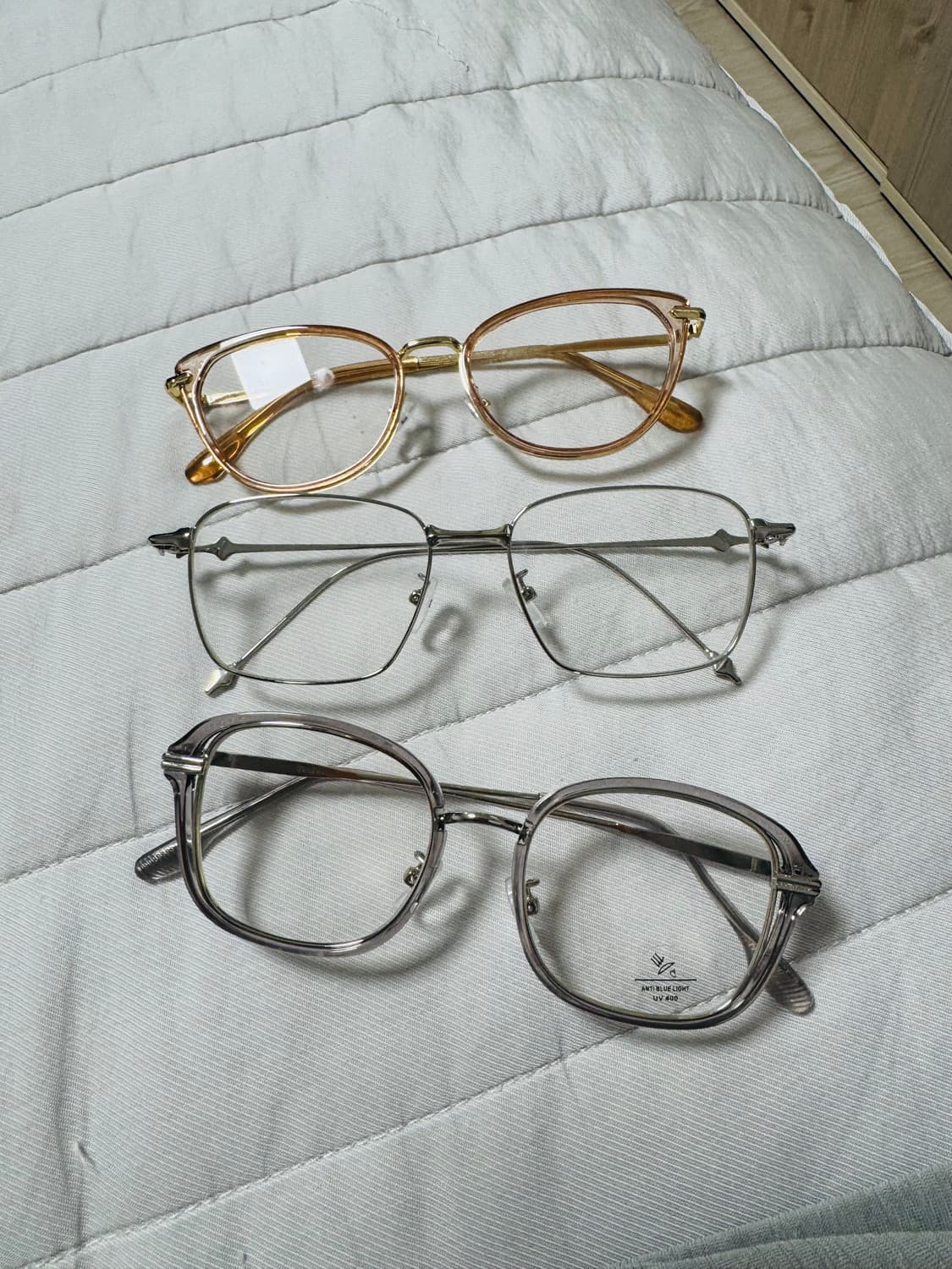 지그재그 에이블리 패션 안경테 3개 상품이미지1