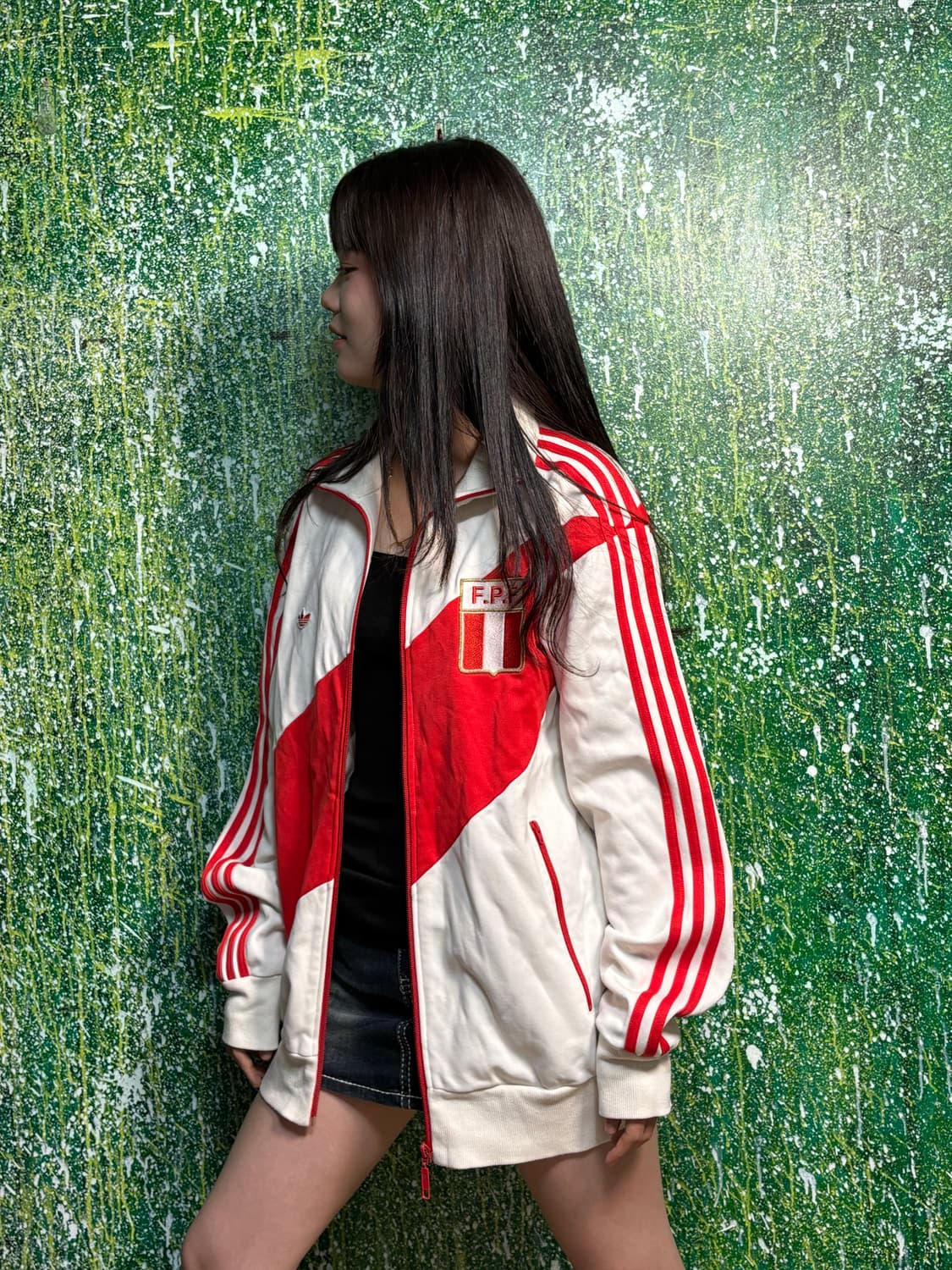 00s 아디다스 페루 화이트 레드 져지 110 상품이미지3