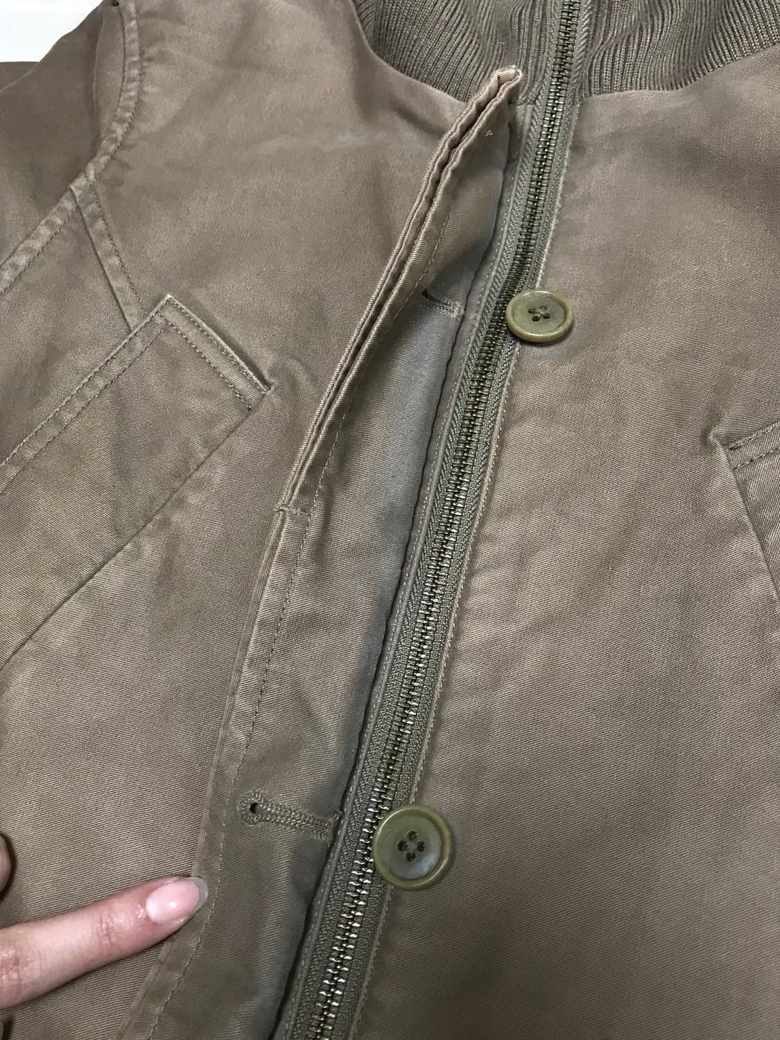 밀크브라운 자켓 상품이미지4