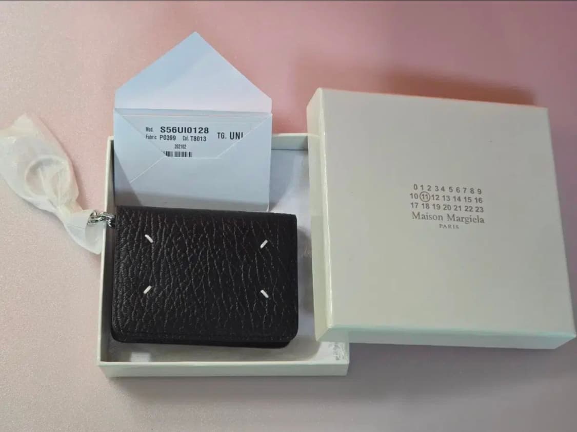 메종 마르지엘라 키링 스티치 카드지갑 S56U0128 P0399T8013 상품이미지4