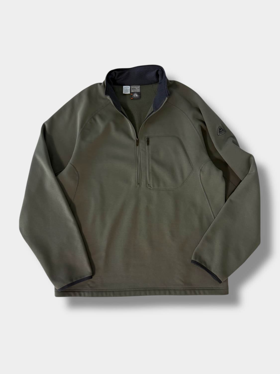 나이키 ACG 루즈핏 00‘s 카키 플리스 테크 하프집 자켓 상품이미지2