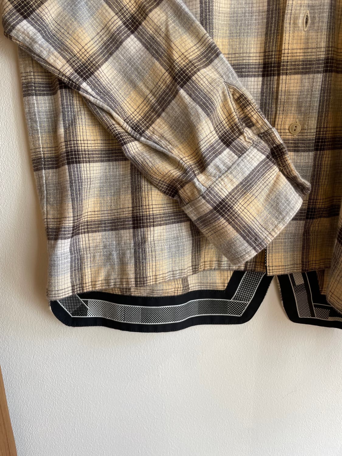 파세타즘 체크 긴팔 셔츠 상품이미지2