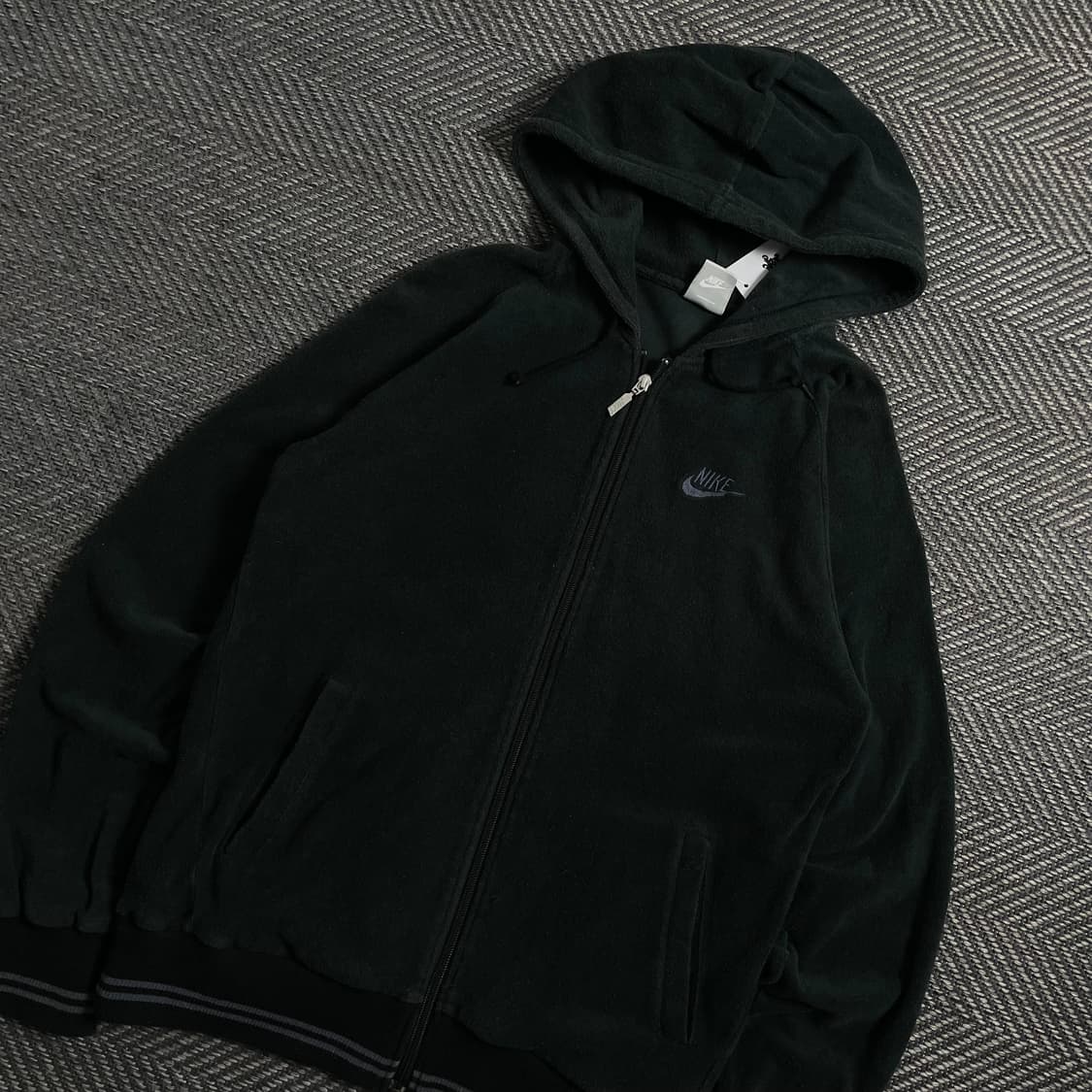 나이키 퓨츄라 로고 후드 벨벳 트랙탑 져지y 4206 상품이미지1