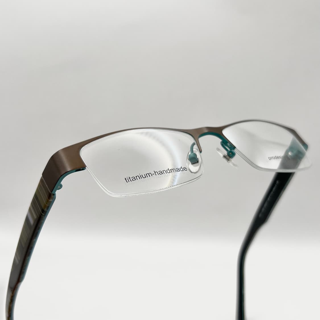 프로디자인 덴마크 스퀘어 반무테 안경 상품이미지6