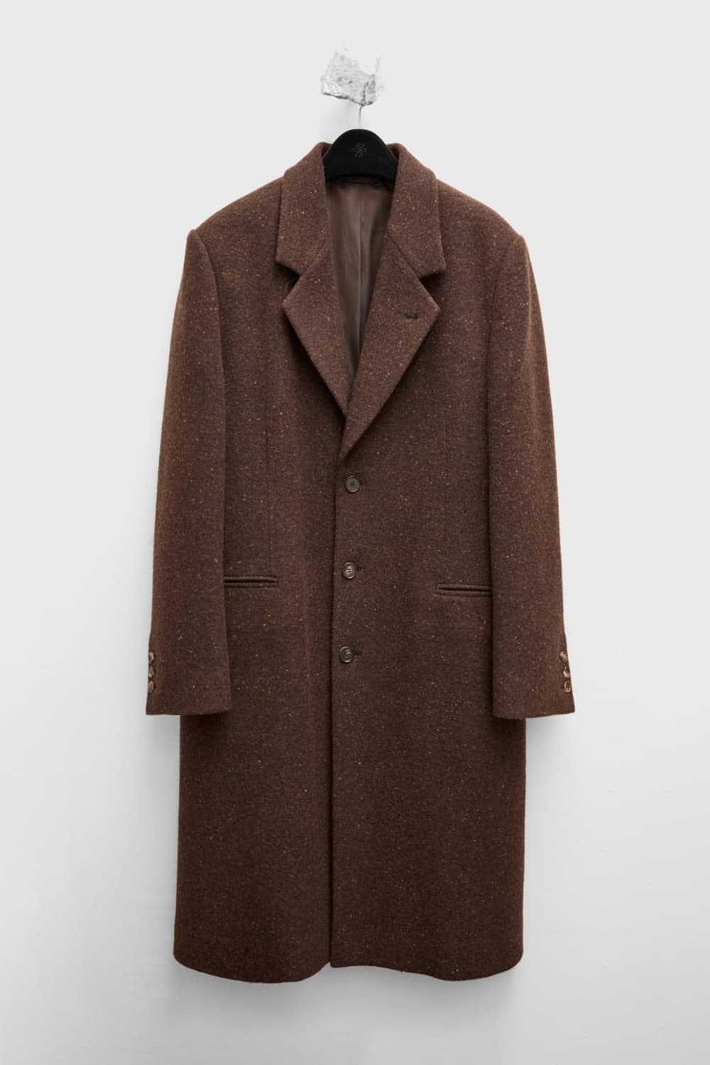 유스 / 25FW 레더 트림 체스터필드 코트 / L 상품이미지1