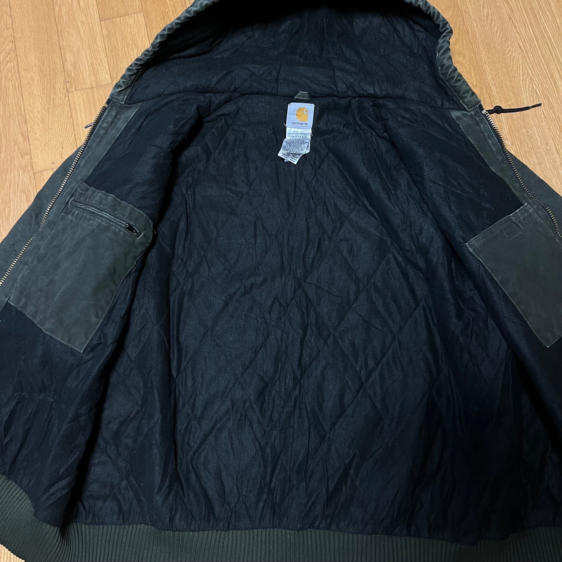 [XXL] 00s 빈티지 칼하트 J130 액티브 자켓 mos 상품이미지4