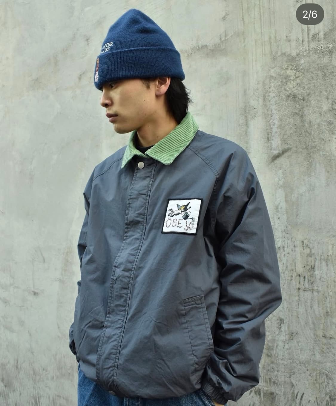 OBEY Bryson jacket navyink 상품이미지2
