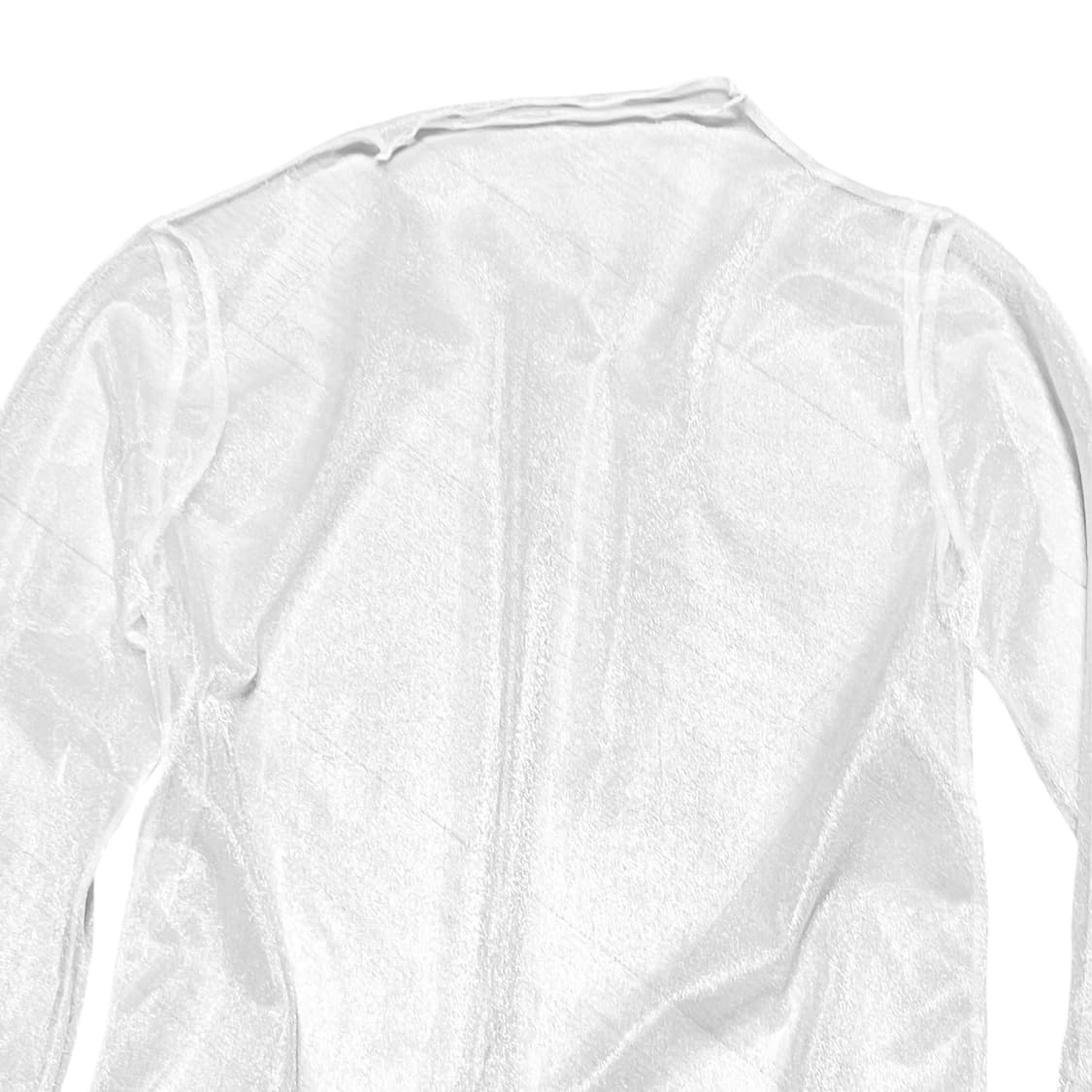 Mesh See-Through Layered Top_White 상품이미지2