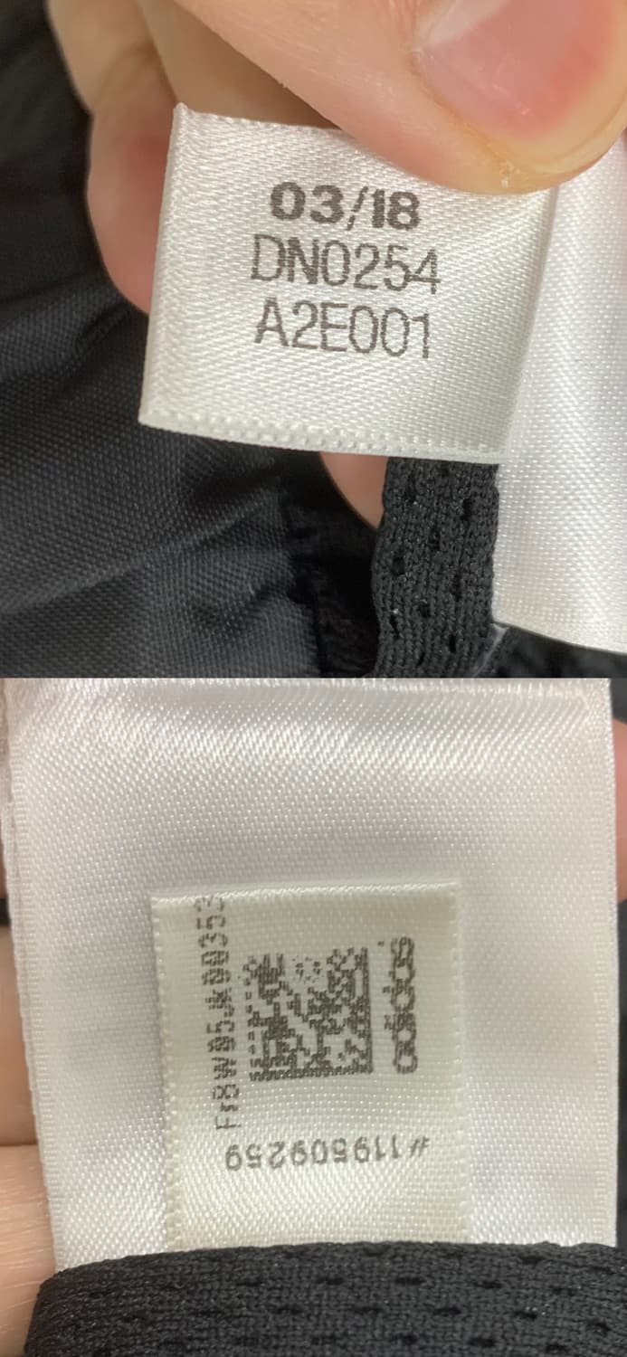 [XL]아디다스 알렉산더왕 쭈글이 트랙 자켓 블랙 반집업 알왕 상품이미지7
