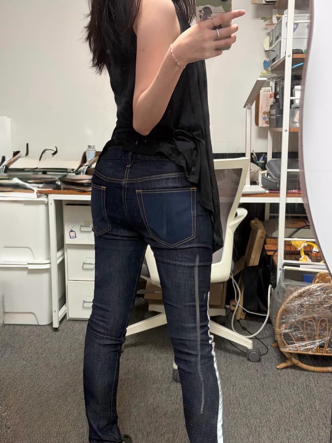 준야와타나베 꼼데가르송 스카치라인데님 상품이미지3