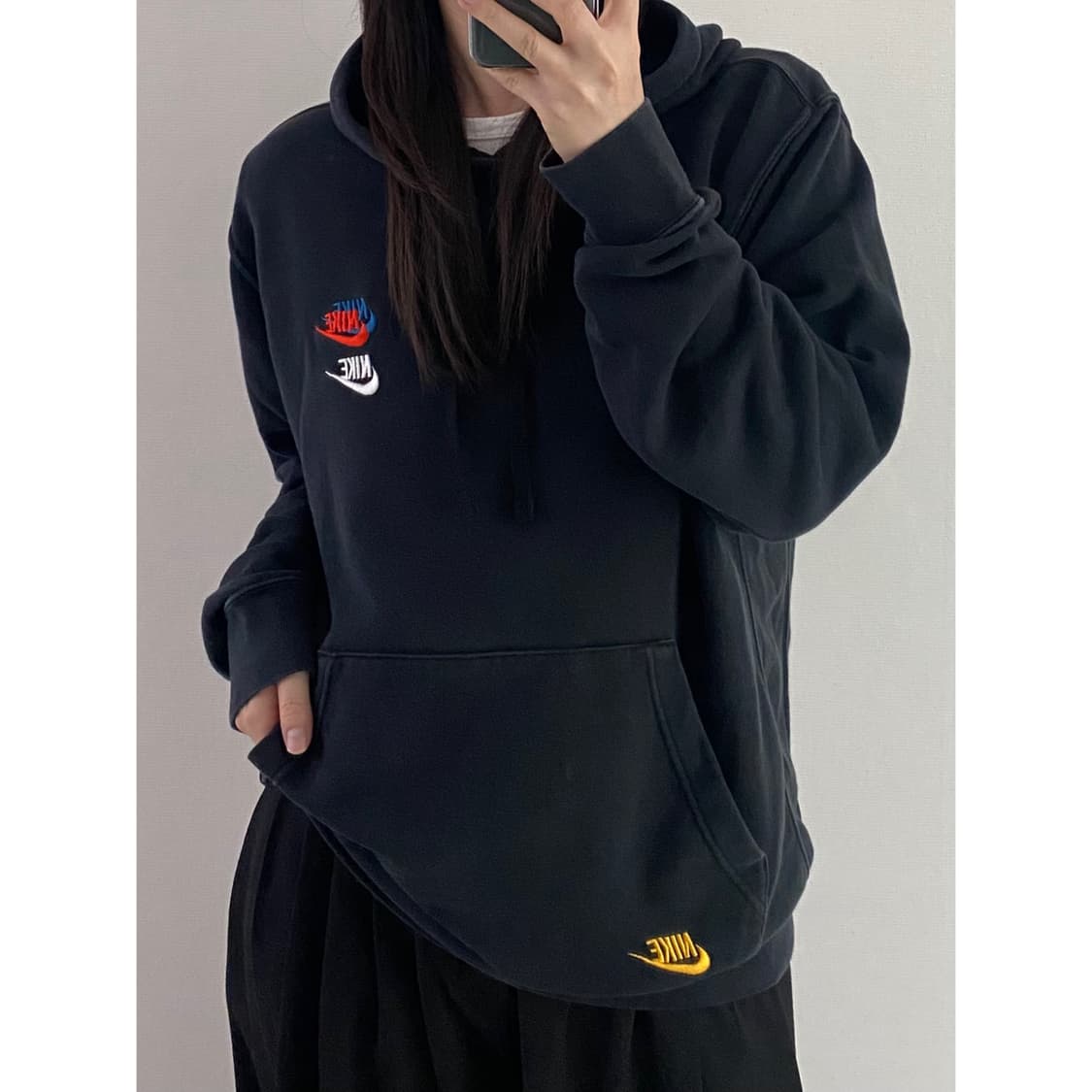 나이키 트리플 스우시 후드티 상품이미지1