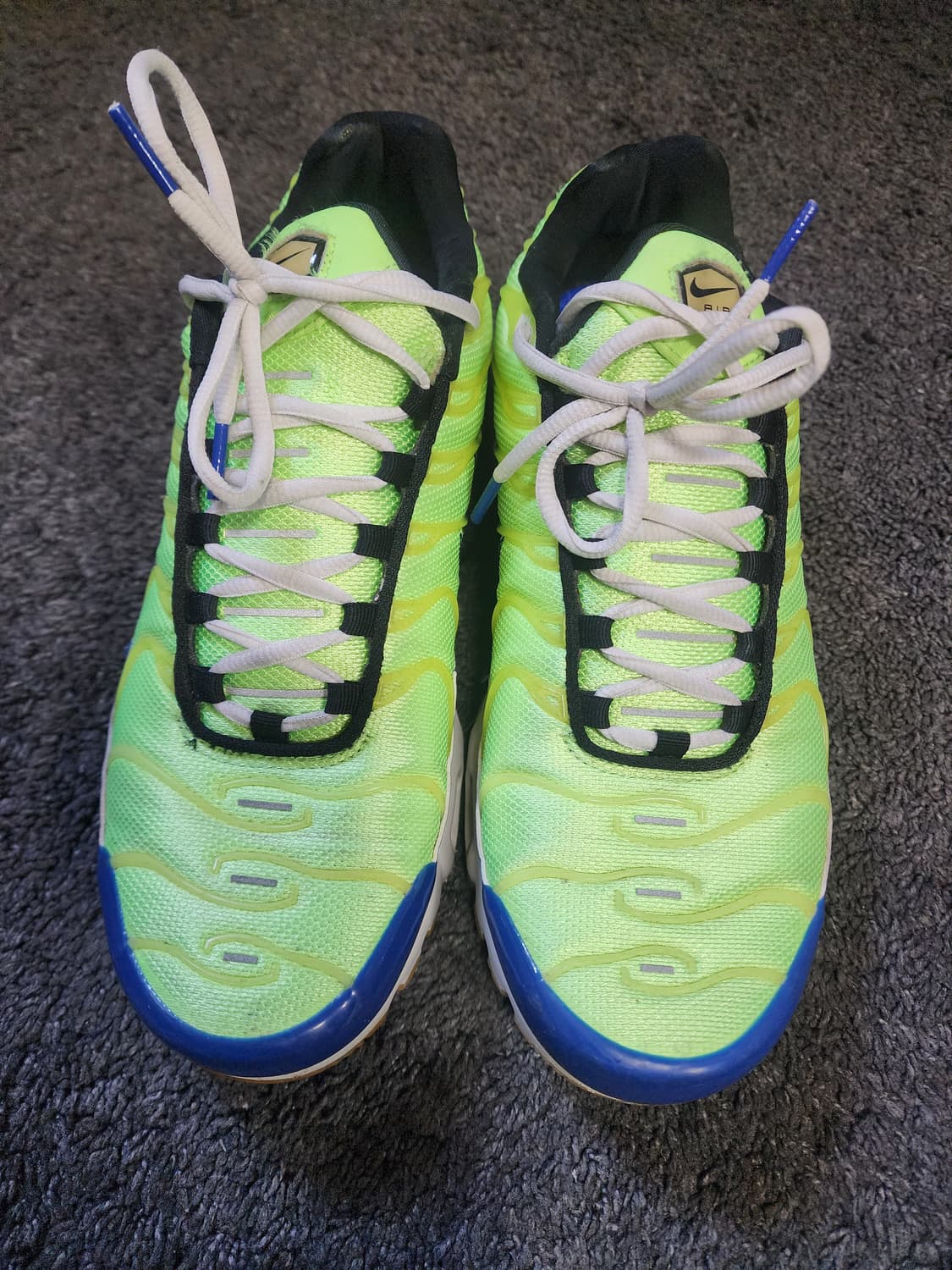 나이키 에어맥스 플러스 고스트그린올드로얄 상품이미지4