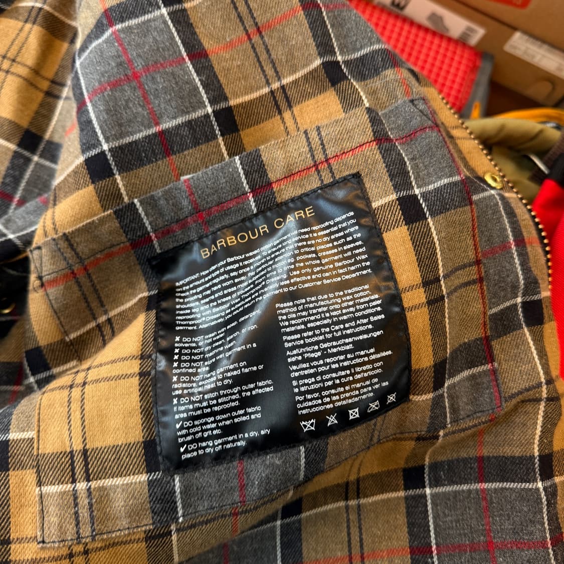 21FW 바버 인터네셔널 A7 왁스자켓 44 상품이미지9