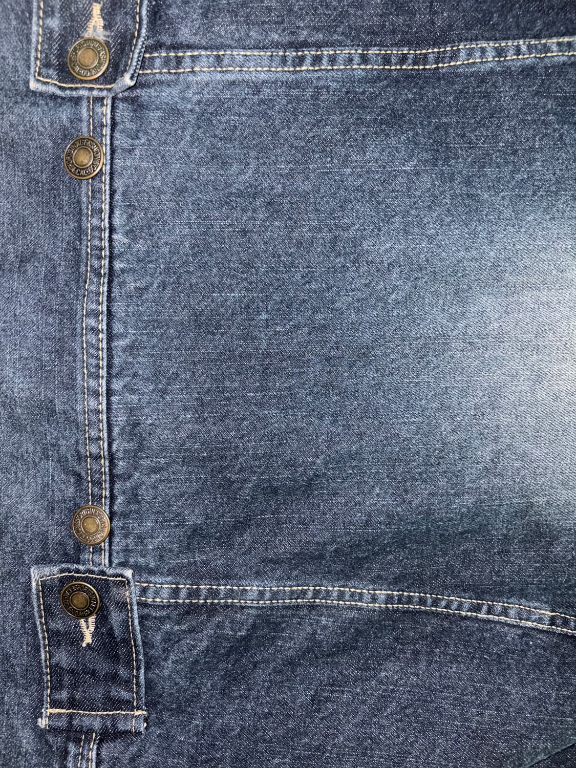 진청데님 스웨이드 배색 웨스턴 자켓 상품이미지4