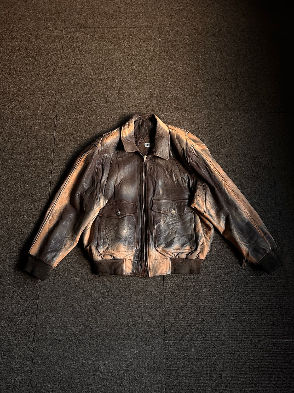 콘트라스트 커스텀 레더 G-1 자켓 상품이미지6