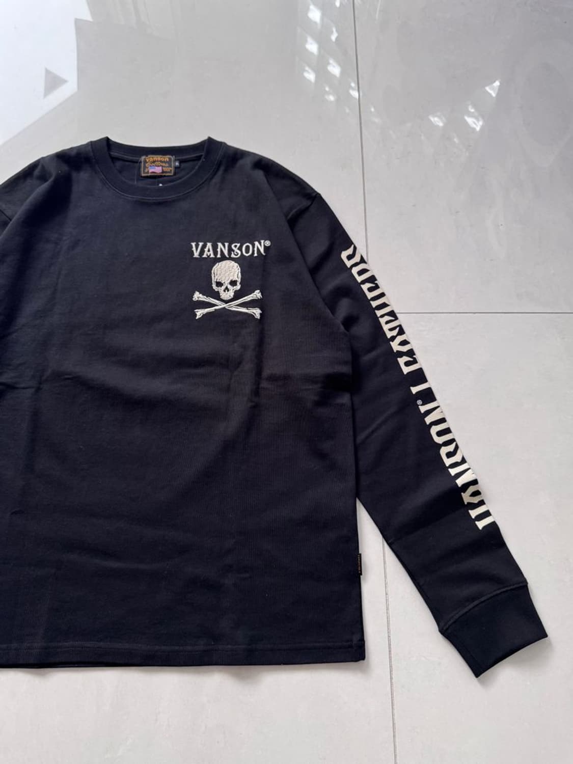 LOGO LONG SLEEVE 스컬 로고 긴팔 NVLT-2503 상품이미지6