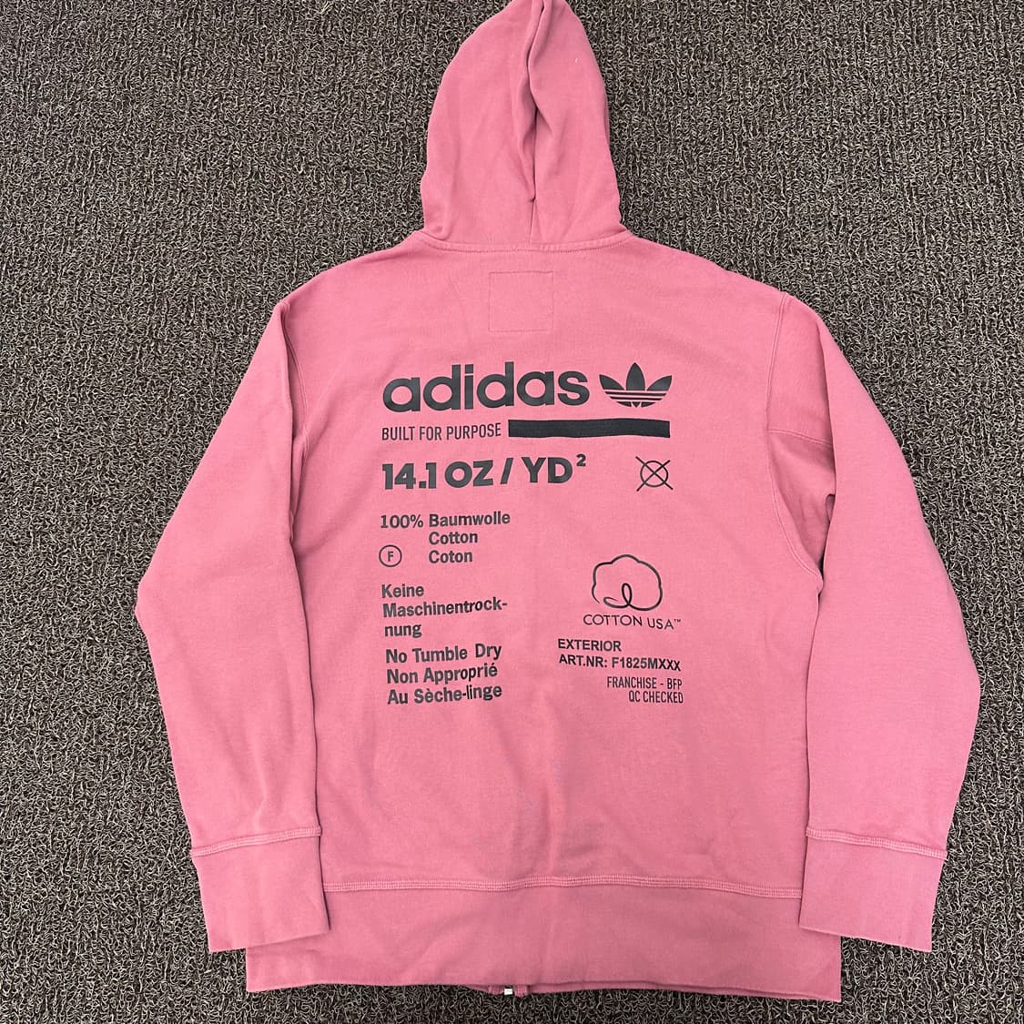 아디다스 카발 후드집업 인디핑크 105(XL) 상품이미지6