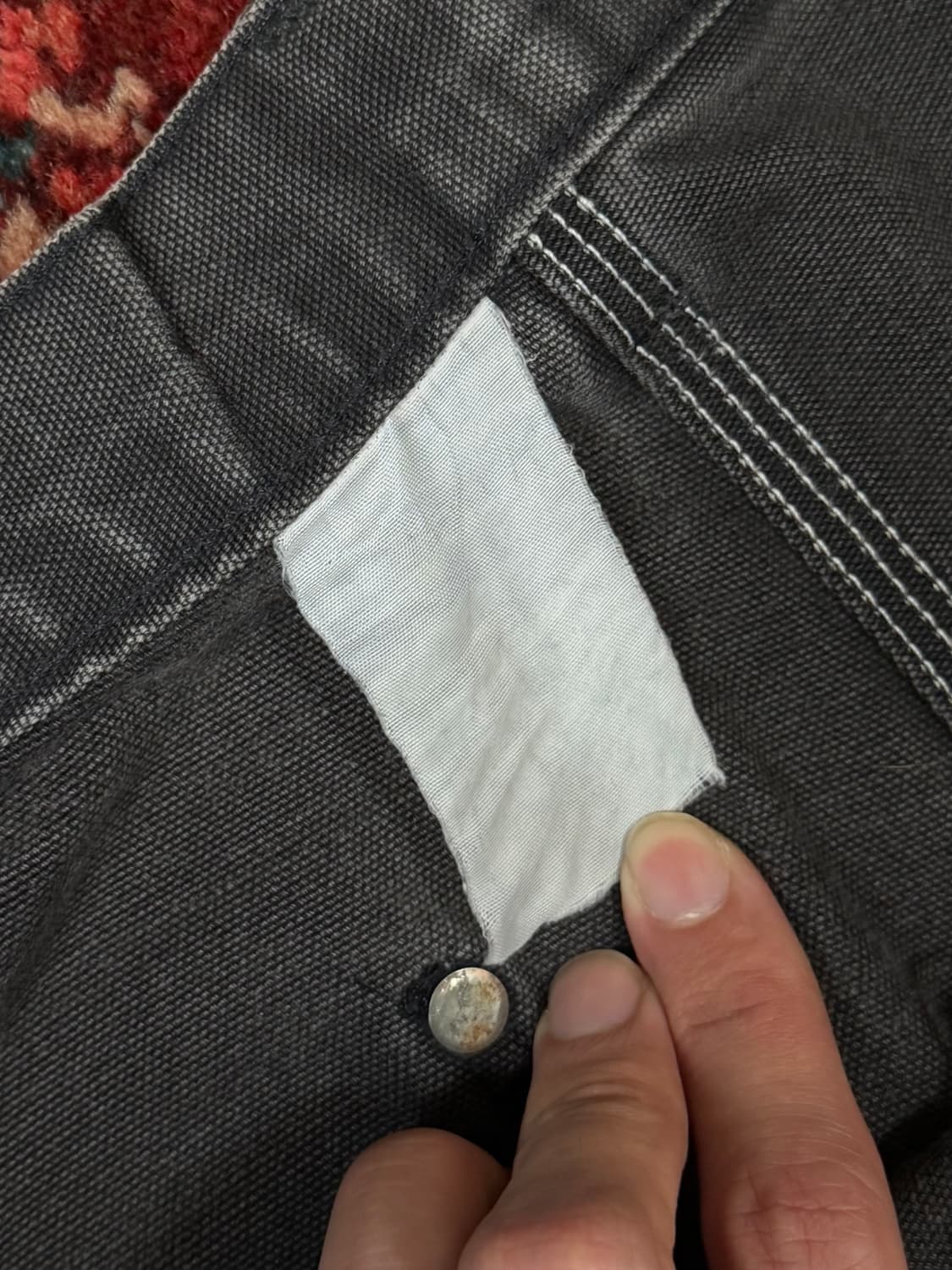 90’s OG USA Made 칼하트 더블니 팬츠 칼하트 썩블니 상품이미지9