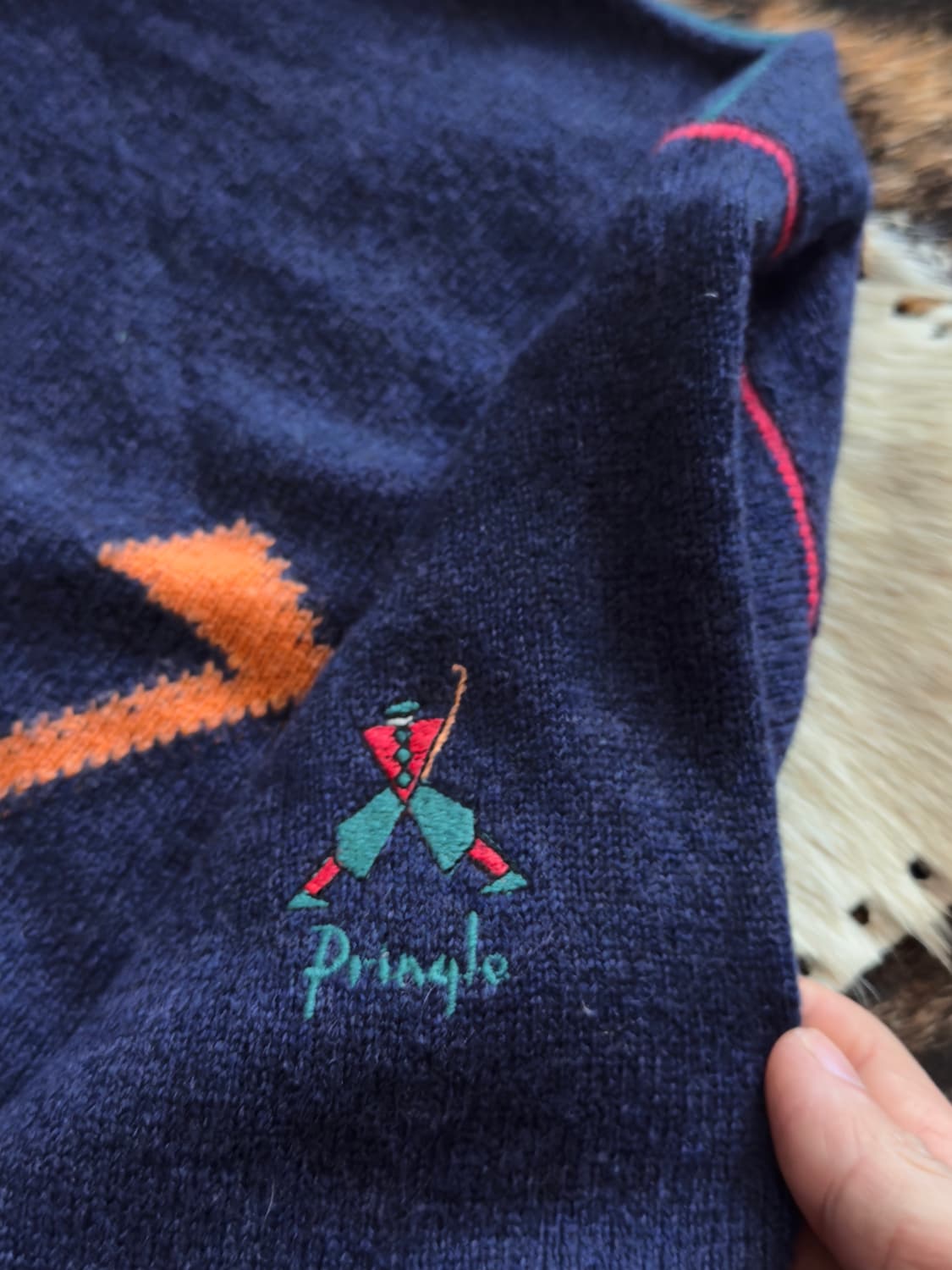 80s Pringle of Scotland Nick Fablo knit 상품이미지7