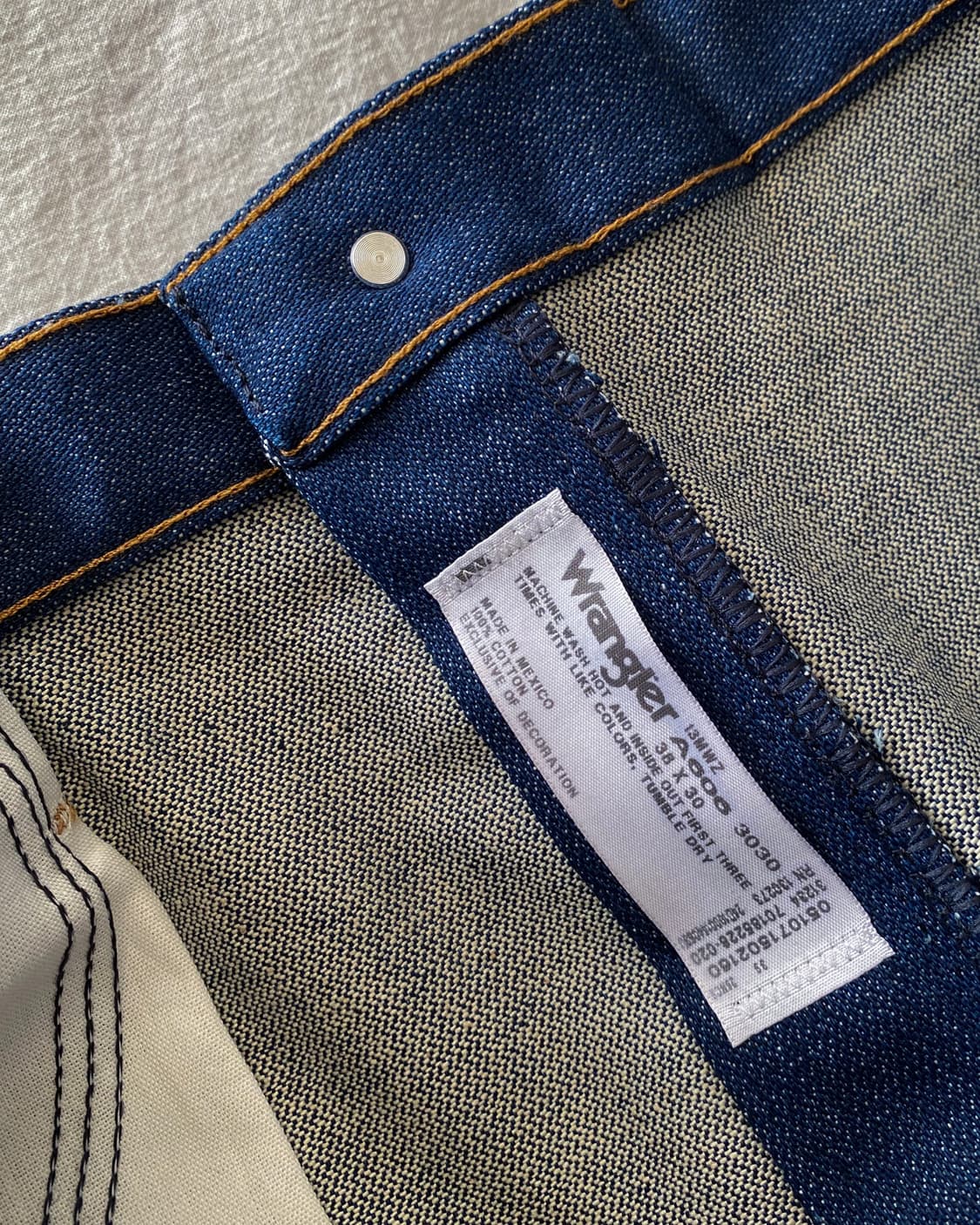 랭글러 인디고 데님 팬츠 상품이미지9