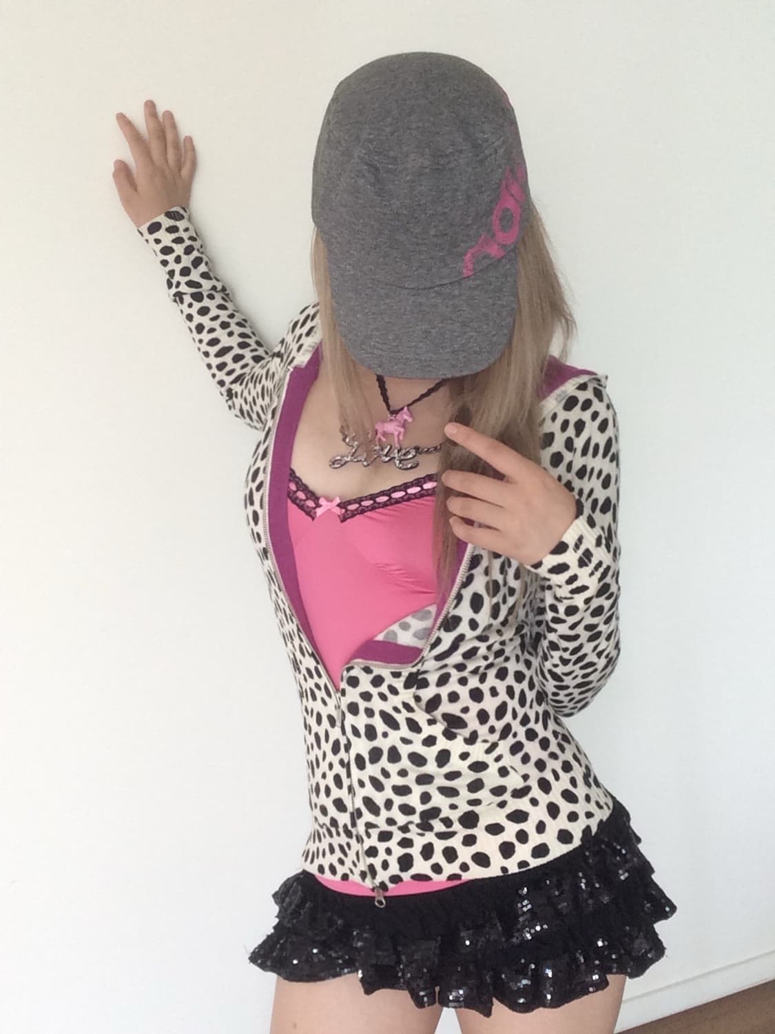 Adidas Pink GAL Logo Cap 상품이미지1