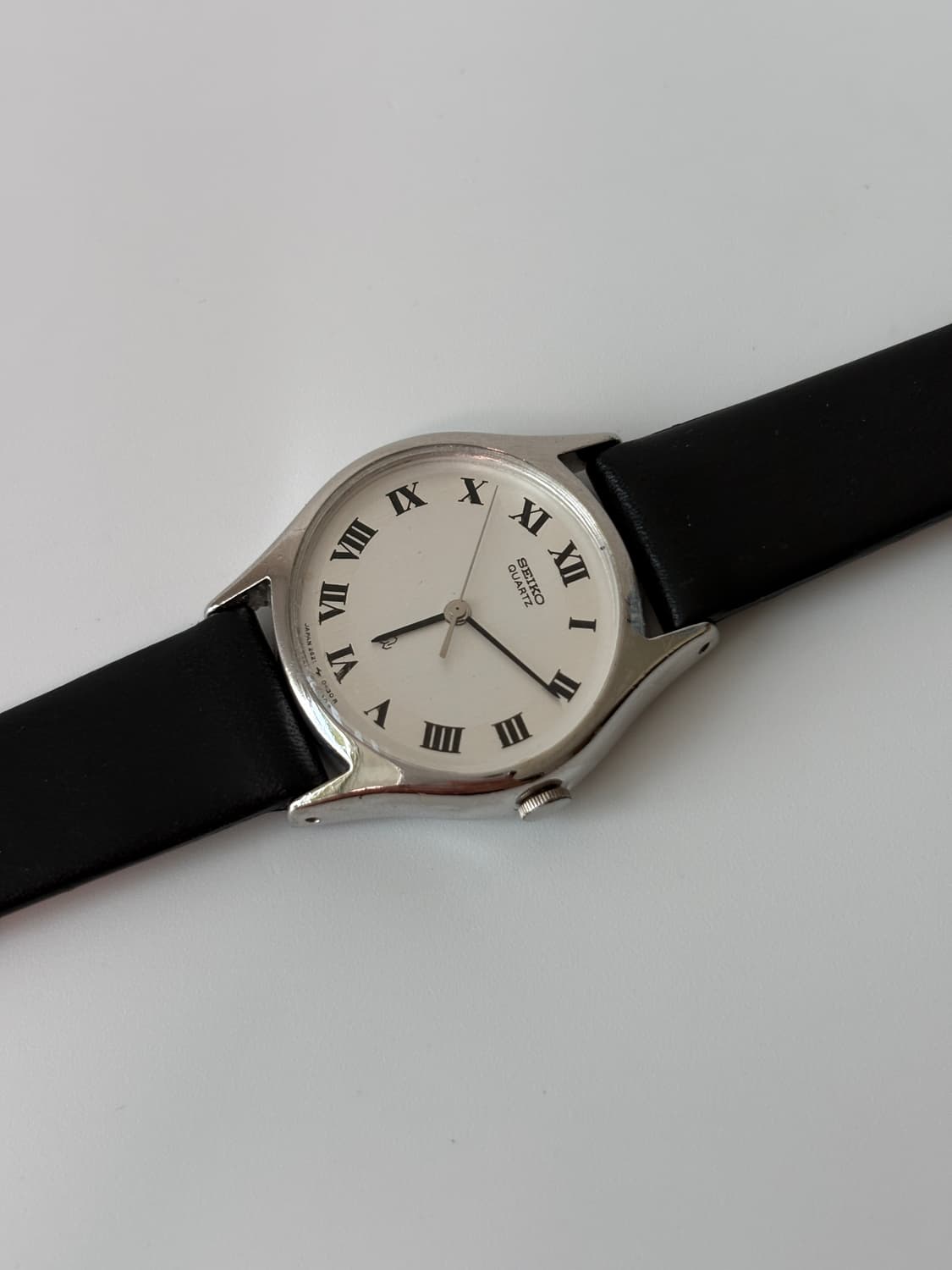 1980s Roman Silver Oval Ladies Quartz 상품이미지3