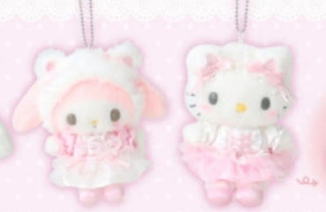 마이멜로디 헬로키티 인형 판매 상품이미지1