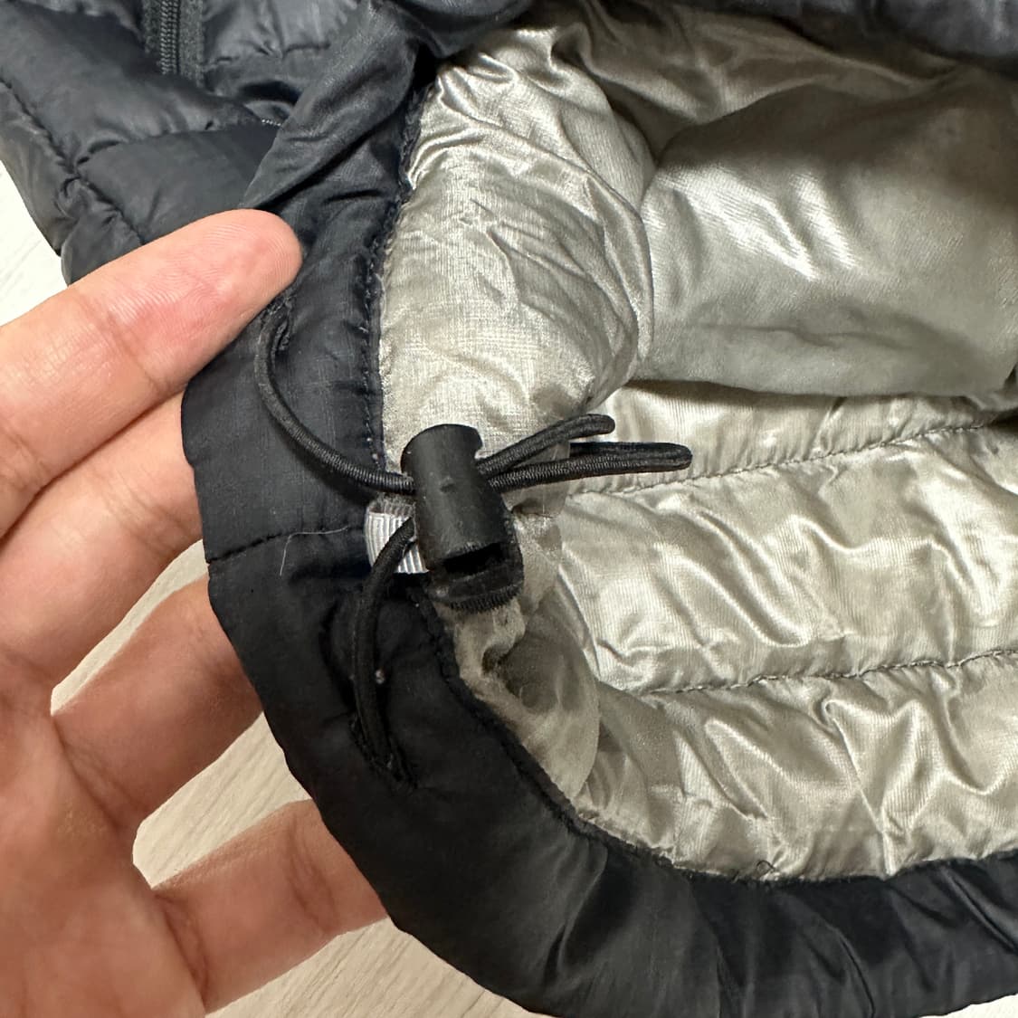 파타고니아 구스 다운 경량 패딩 스웨터 자켓 xs 상품이미지8