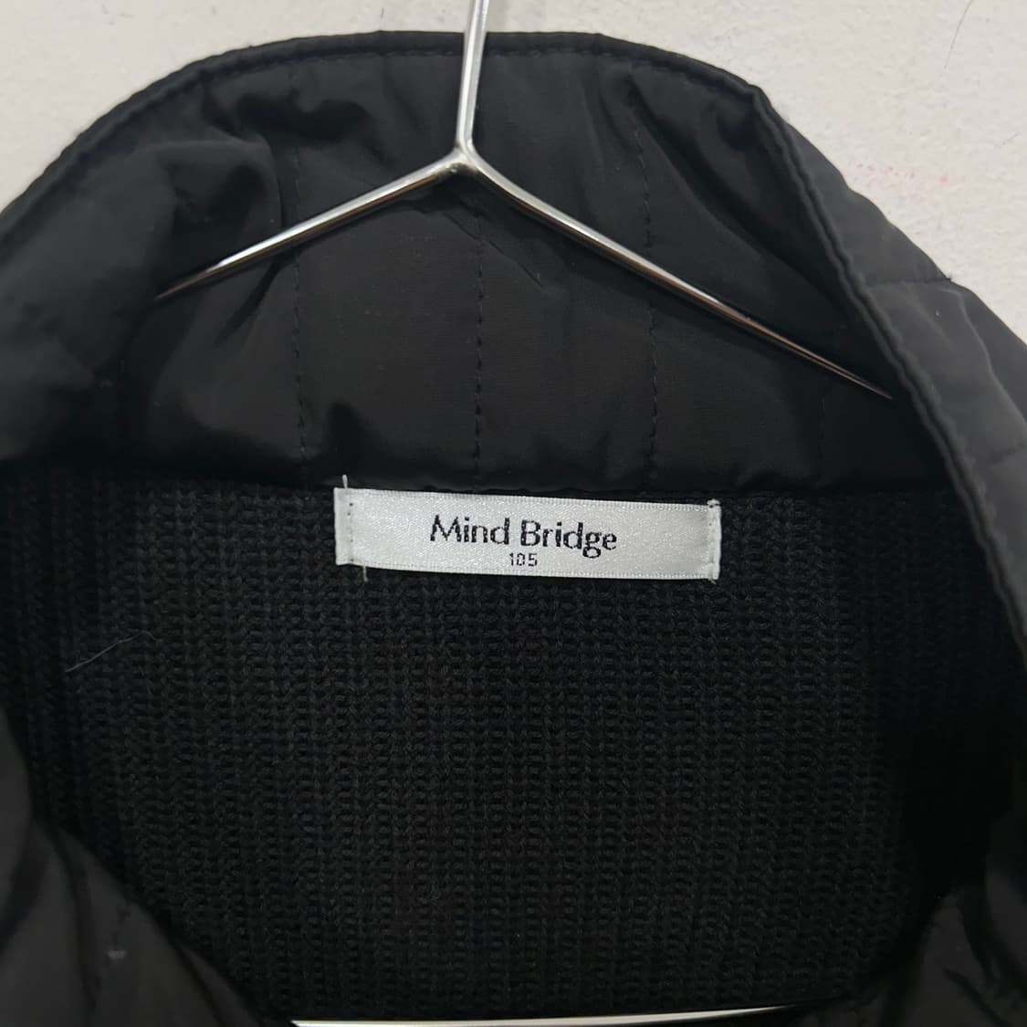 마인드브리지 니트 나일론 퀼팅 자켓 상품이미지3