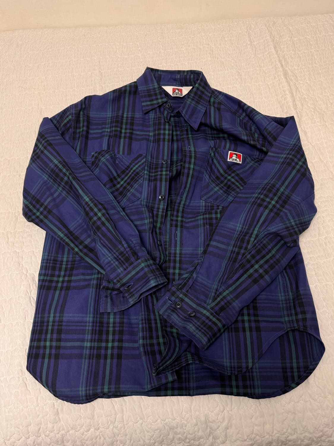 벤데이비스 블루셔츠 상품이미지1