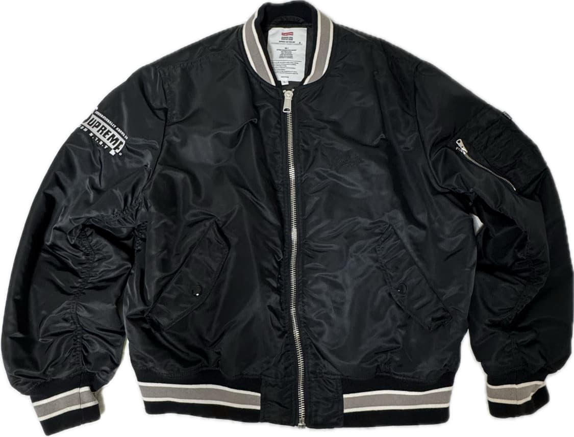 Supreme 22ss Second To None MA-1 Jacket 상품이미지1