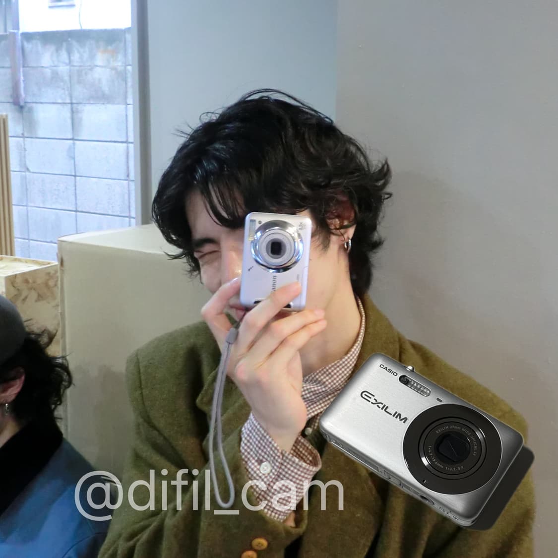 핑크 빛 색감 카시오 엑슬림 ex-z800 작례o 상품이미지1