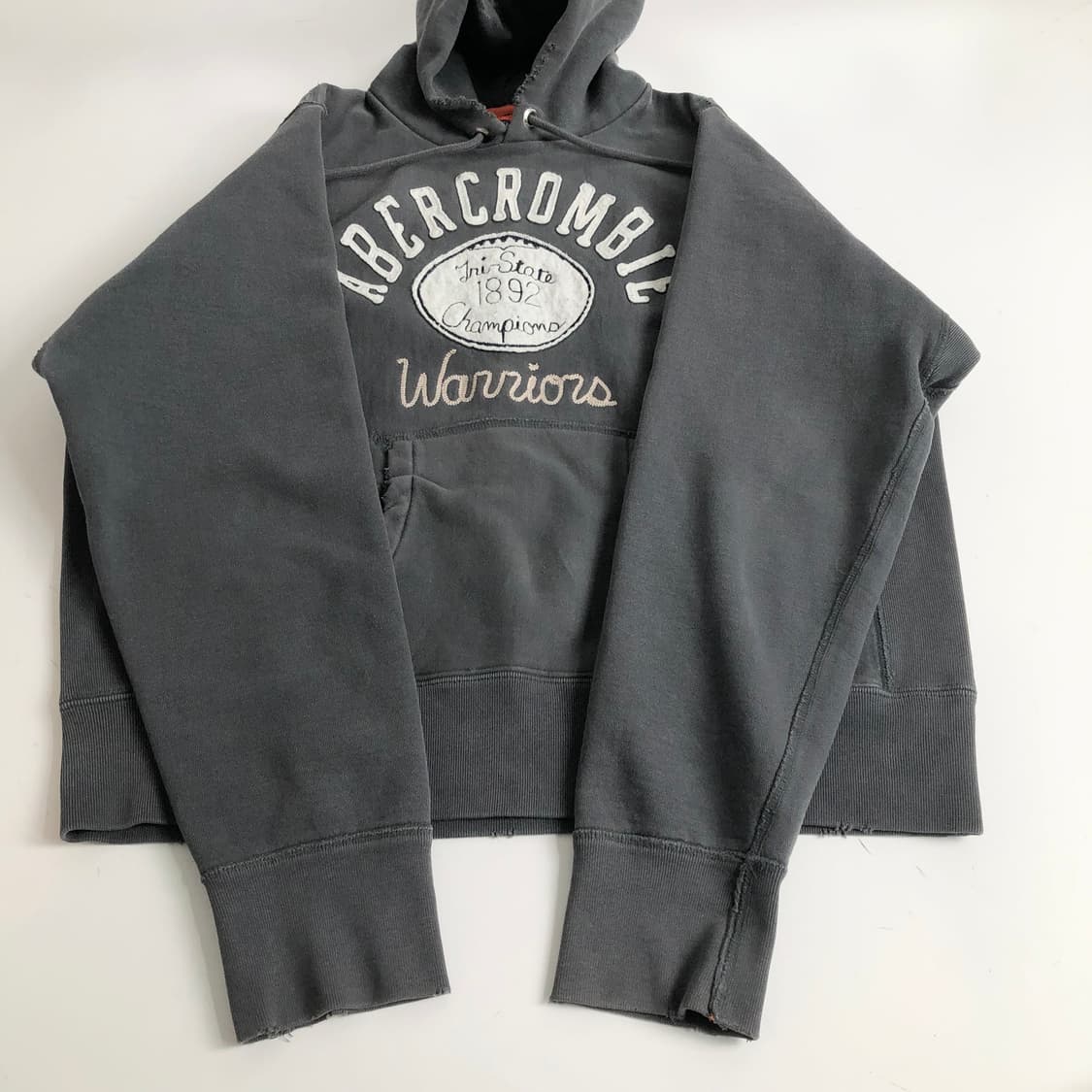아베크롬비 90s 데미지드 후드티 S 상품이미지6