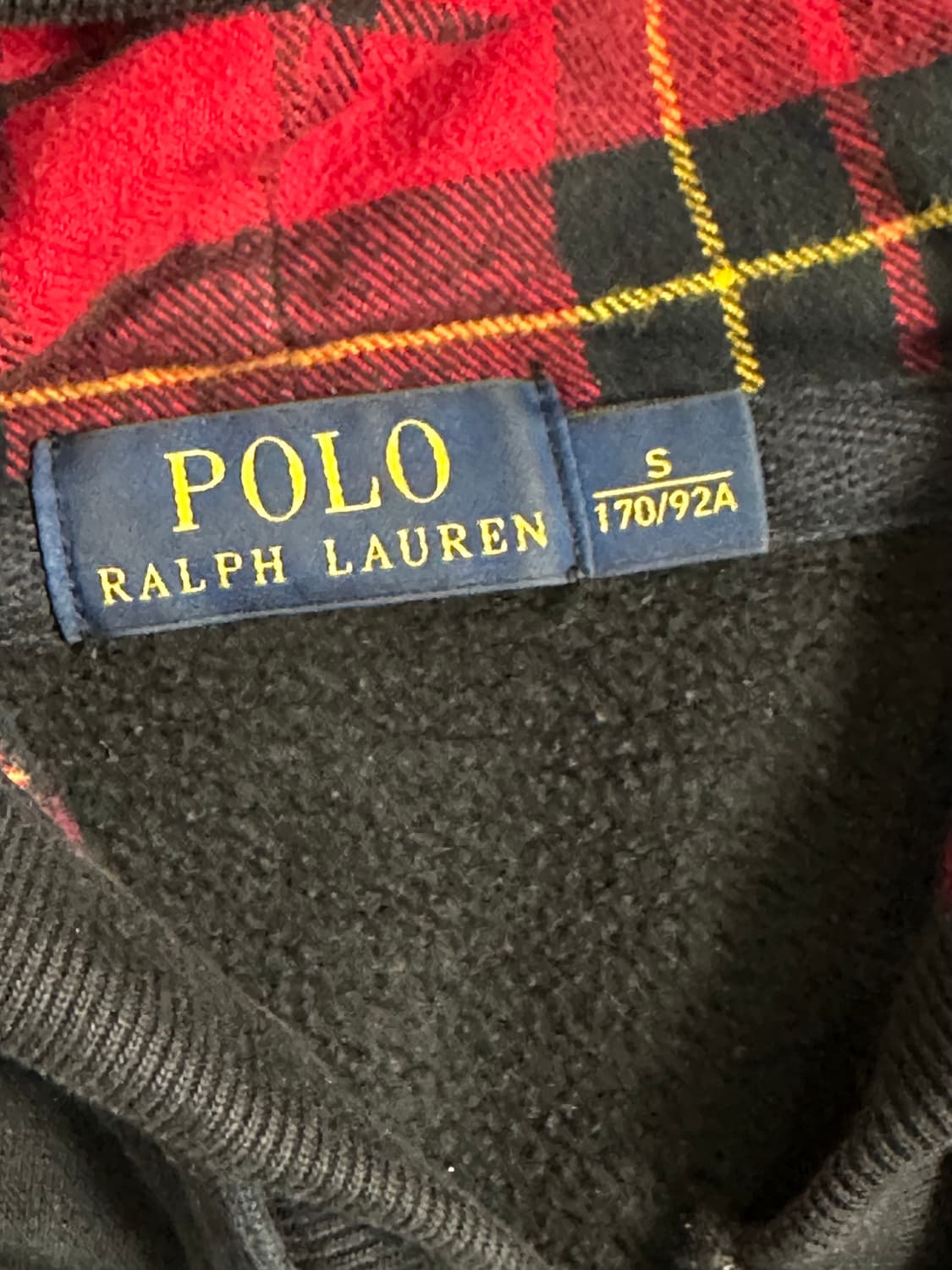 폴로 빅포니 후드집업 (s) 블랙 상품이미지3