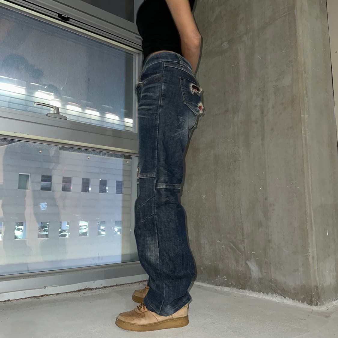 gingerbread fluff denim pants 상품이미지2