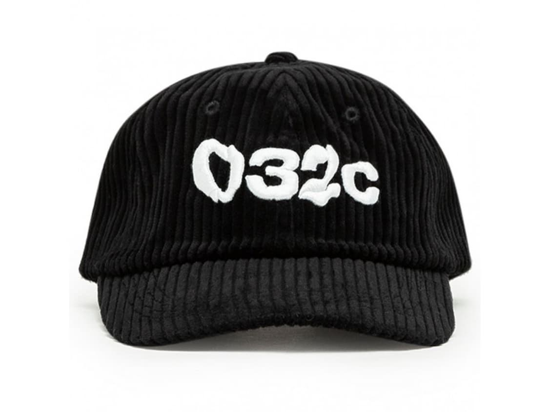 [os] 032c 글리치 볼캡 블랙 상품이미지1