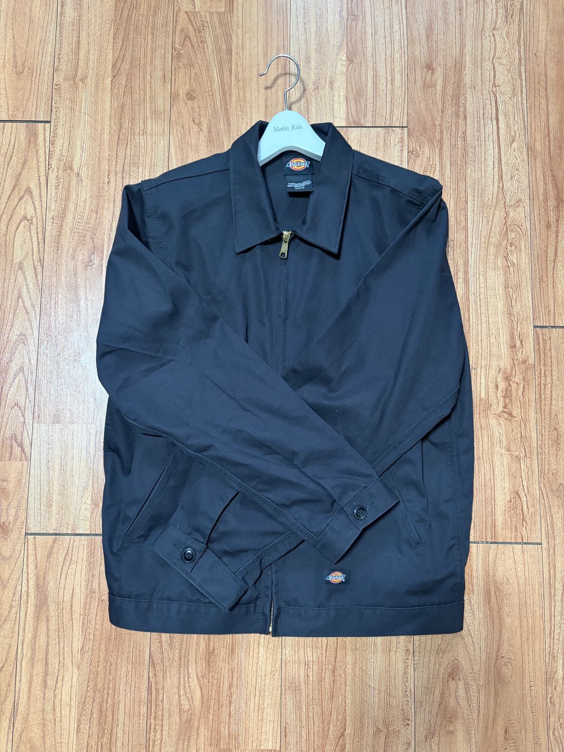 디키즈 유 블랙 캔버스 워크 자켓 U BLACK CANVAS WORK J 상품이미지1