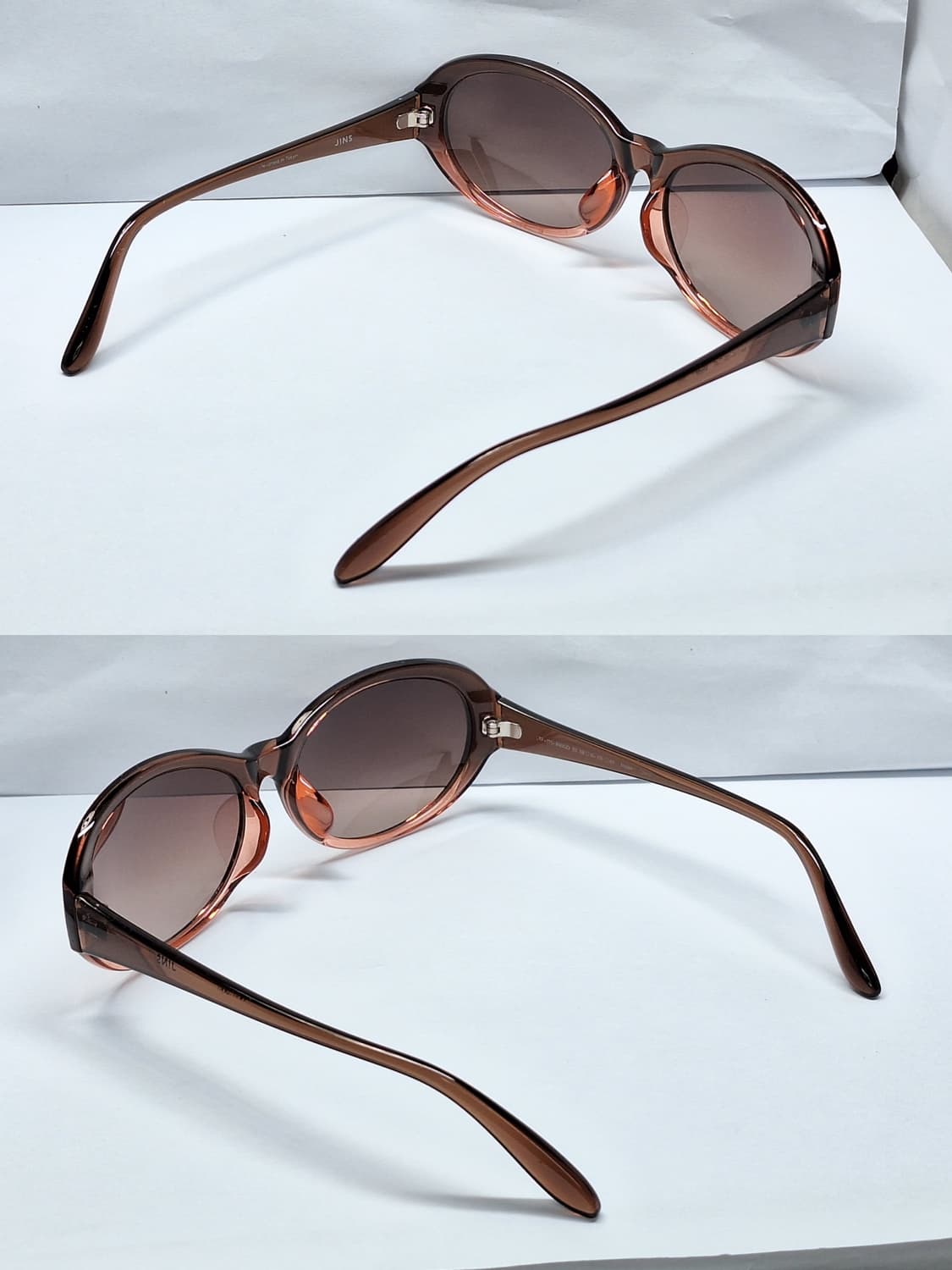 JINS 진스 LRF-17S-800 브라운 오벌형 선글라스 여성용/ 일본 상품이미지5