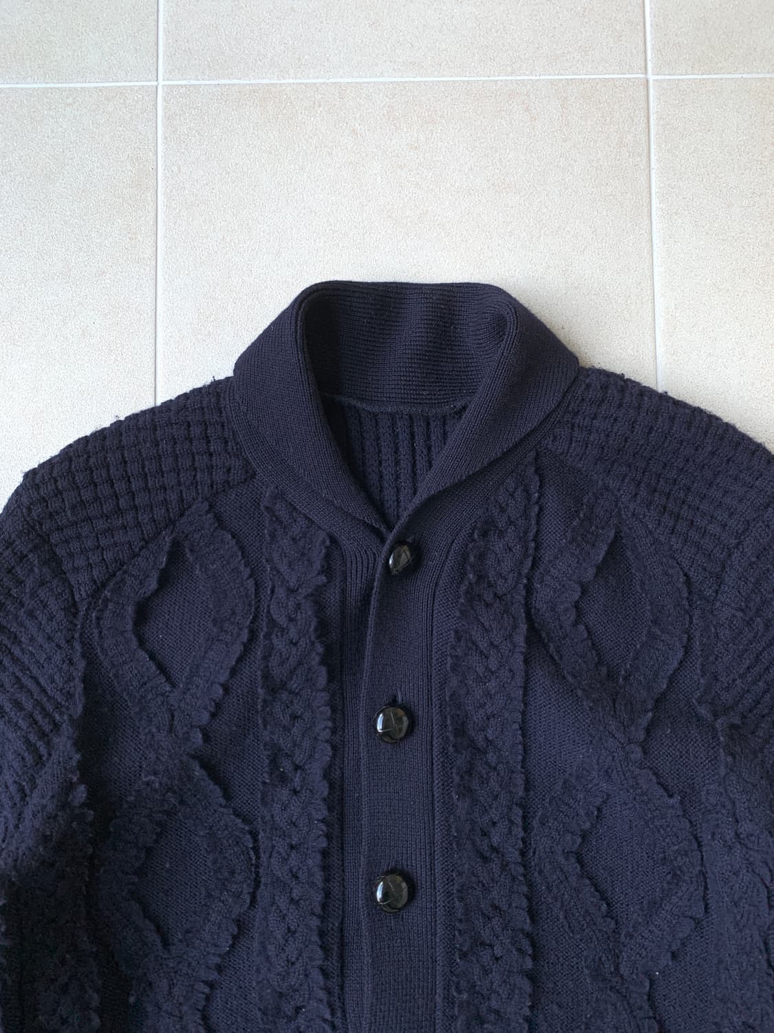 Sacai wool cardigan 상품이미지3