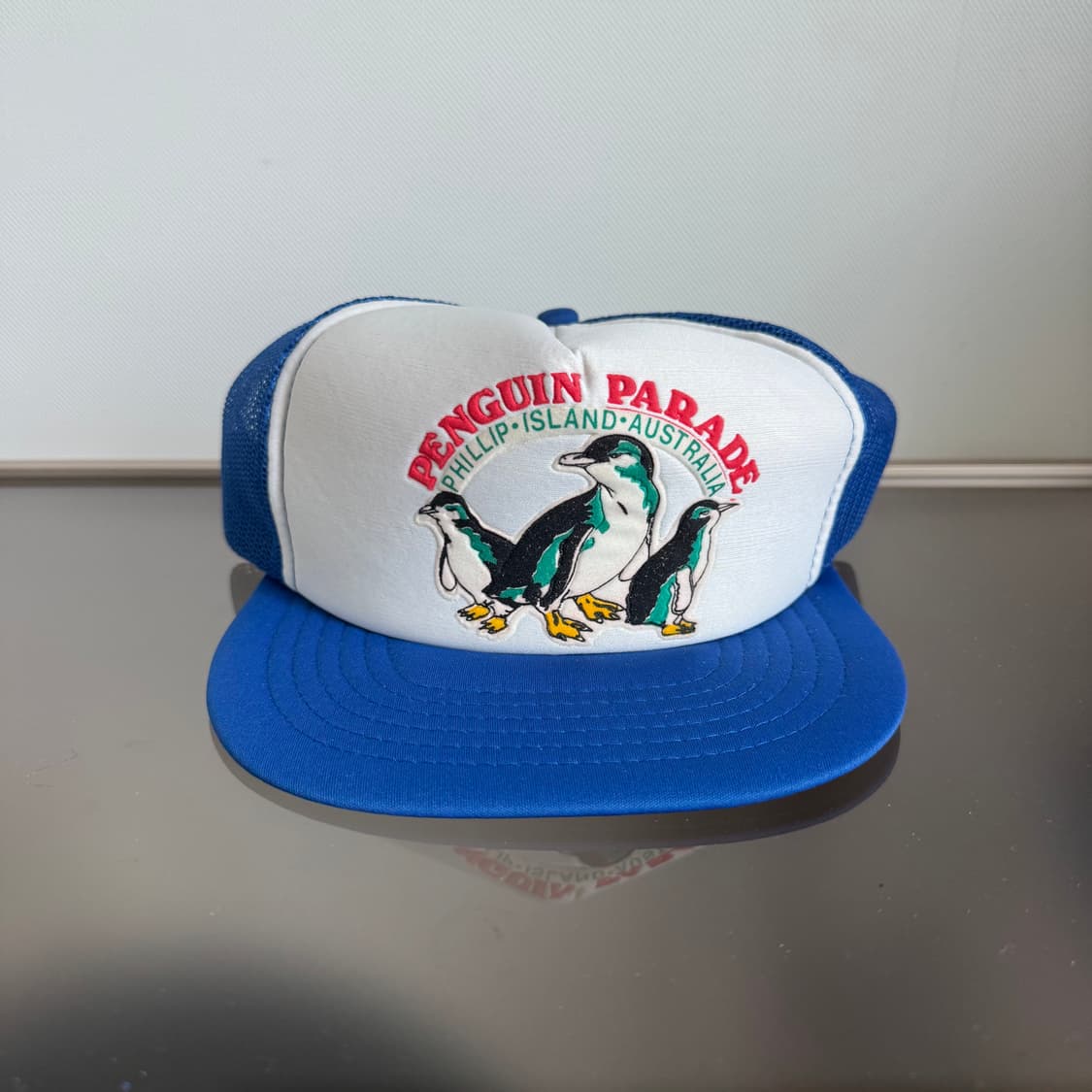USA 빈티지 모자 볼캡 vintage cap 트러커 메쉬 펭귄 상품이미지2