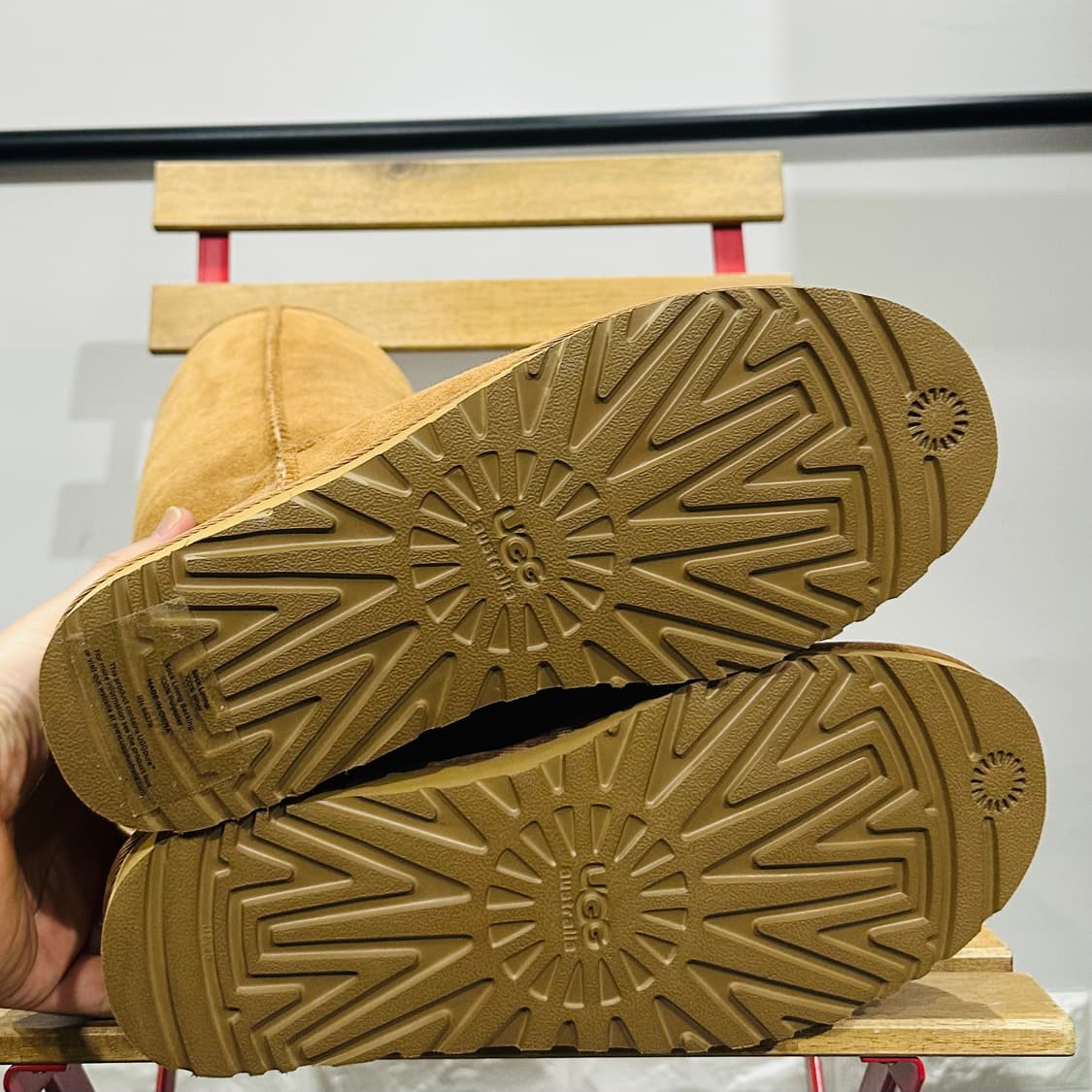 265) UGG 어그 부츠 남성 남자 방한 부츠 톨 부츠 브라운 상품이미지5