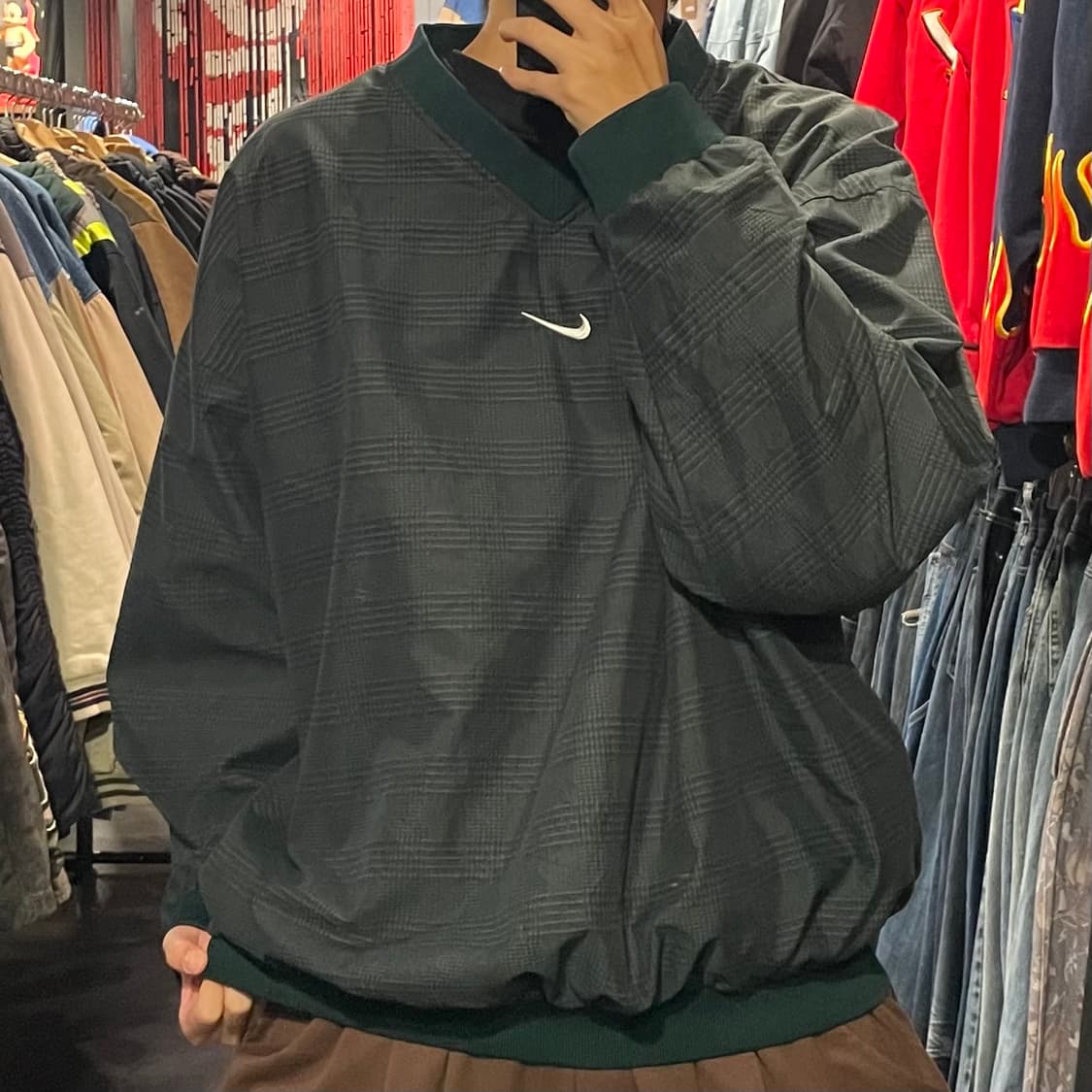 [IM] Nike 나이키 딥그린 체크 웜업 상품이미지5