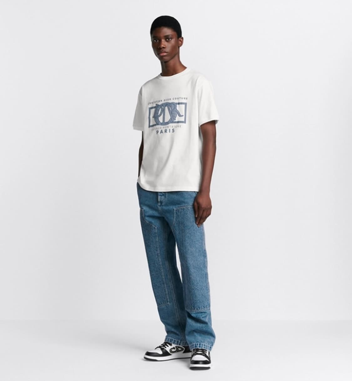 디올 까나쥬패턴 데님 청바지 44 (국내28~29) 상품이미지6