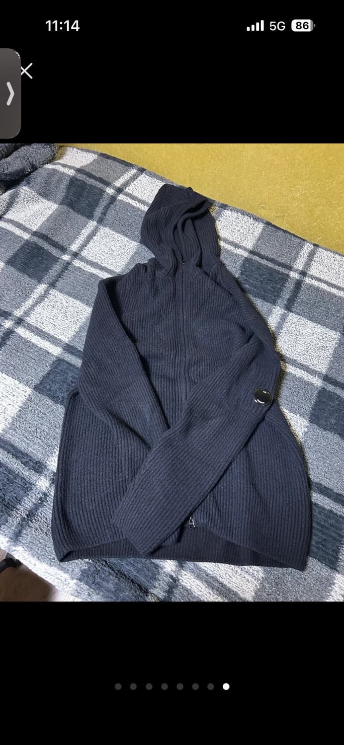 cp컴퍼니 니트후드집업 xl 상품이미지1