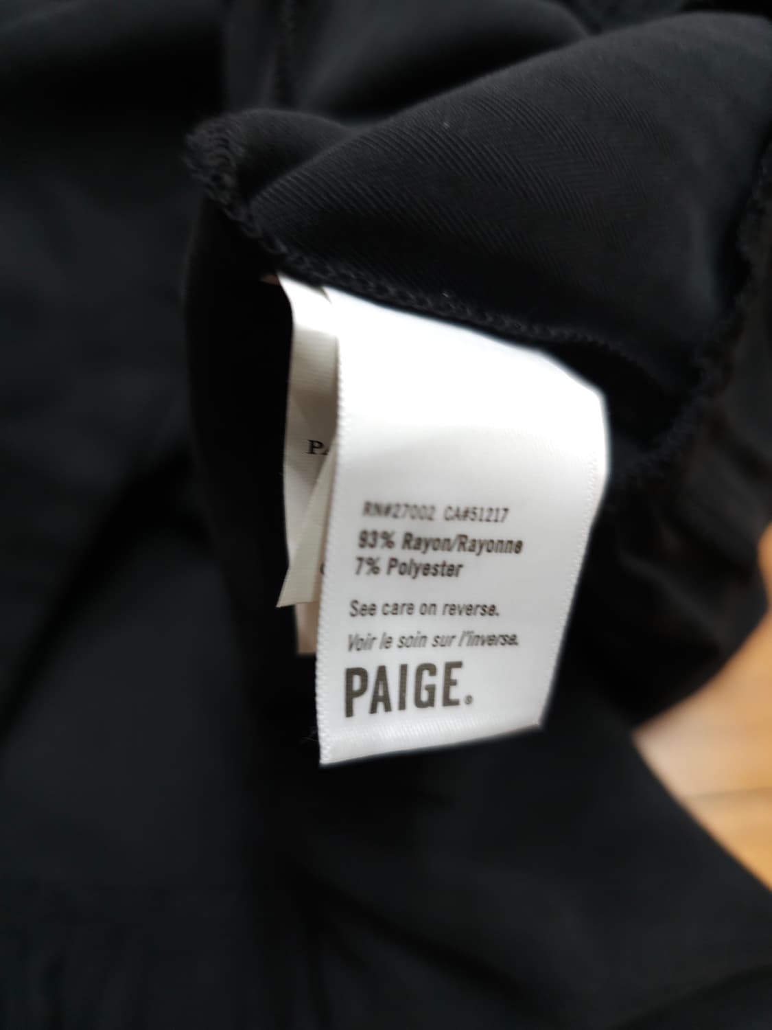 PAIGE 페이지 블랙 반팔 원피스 상품이미지8