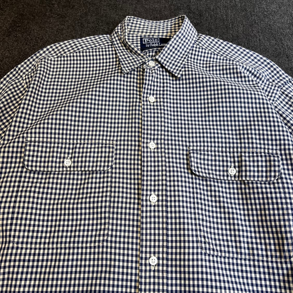 폴로 랄프로렌 체크 셔츠 상품이미지2